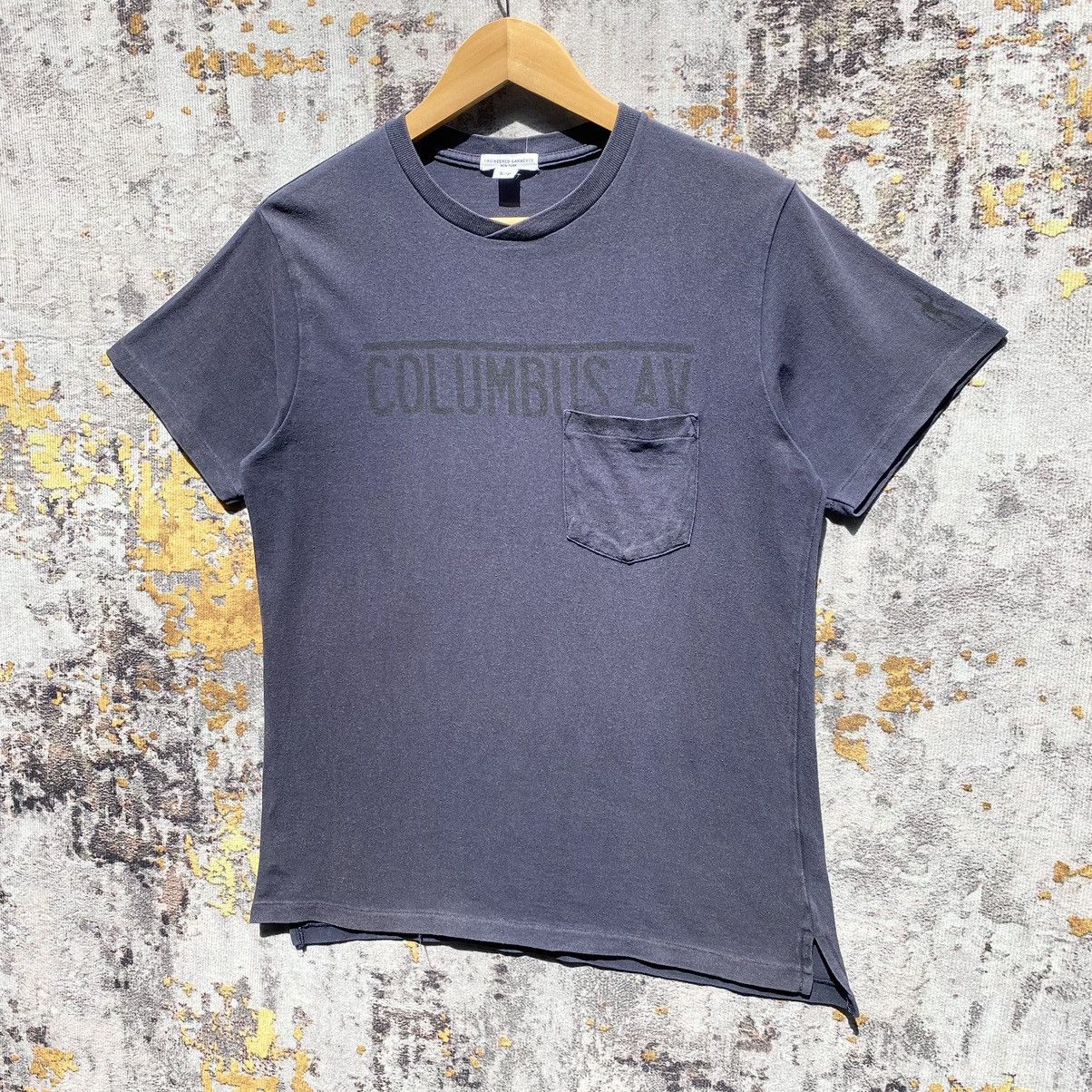 Engineered Garments Engineered Garments New York Pocket Tee Spellout Columbus AV Size US S / EU 44-46 / 1 - 3 Thumbnail