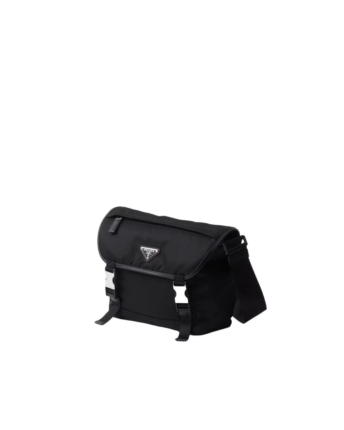 Prada PRADA Black Re-Nylon Saffiano Shoulder Bag Size ONE SIZE - 2 Thumbnail