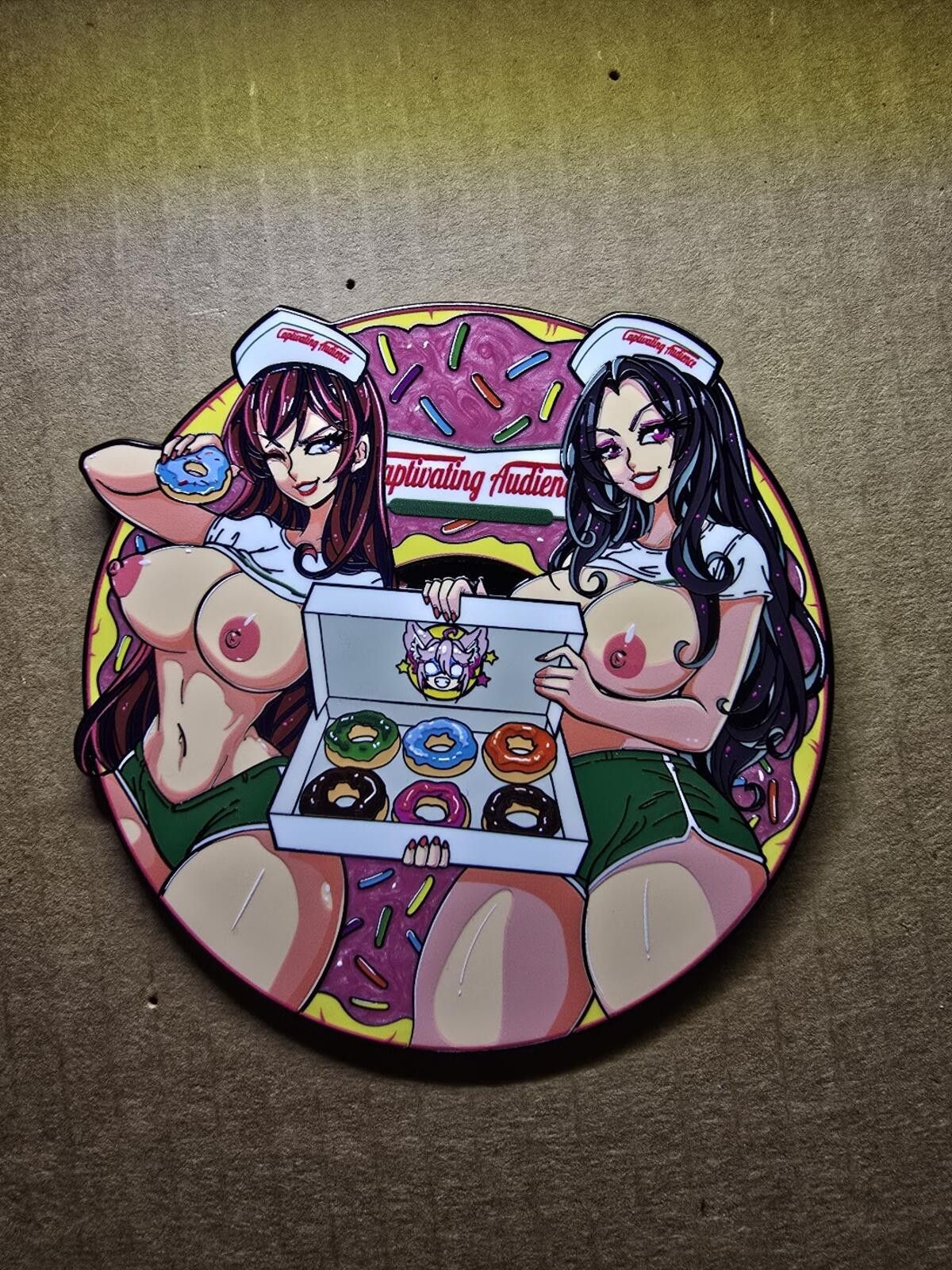 Other Limited Edition Lewd Anime Enamel Pin - Captivating audience Size ONE SIZE - 1 Thumbnail