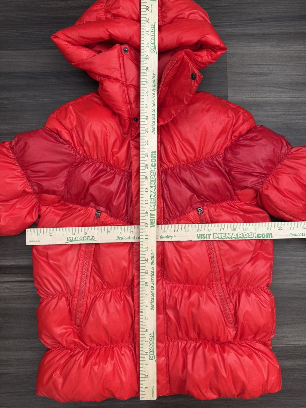 Nike Sportswear Windrunner Down Fill Red Puffer Jacket CU4390-657 Size US S / EU 44-46 / 1 - 8 Thumbnail