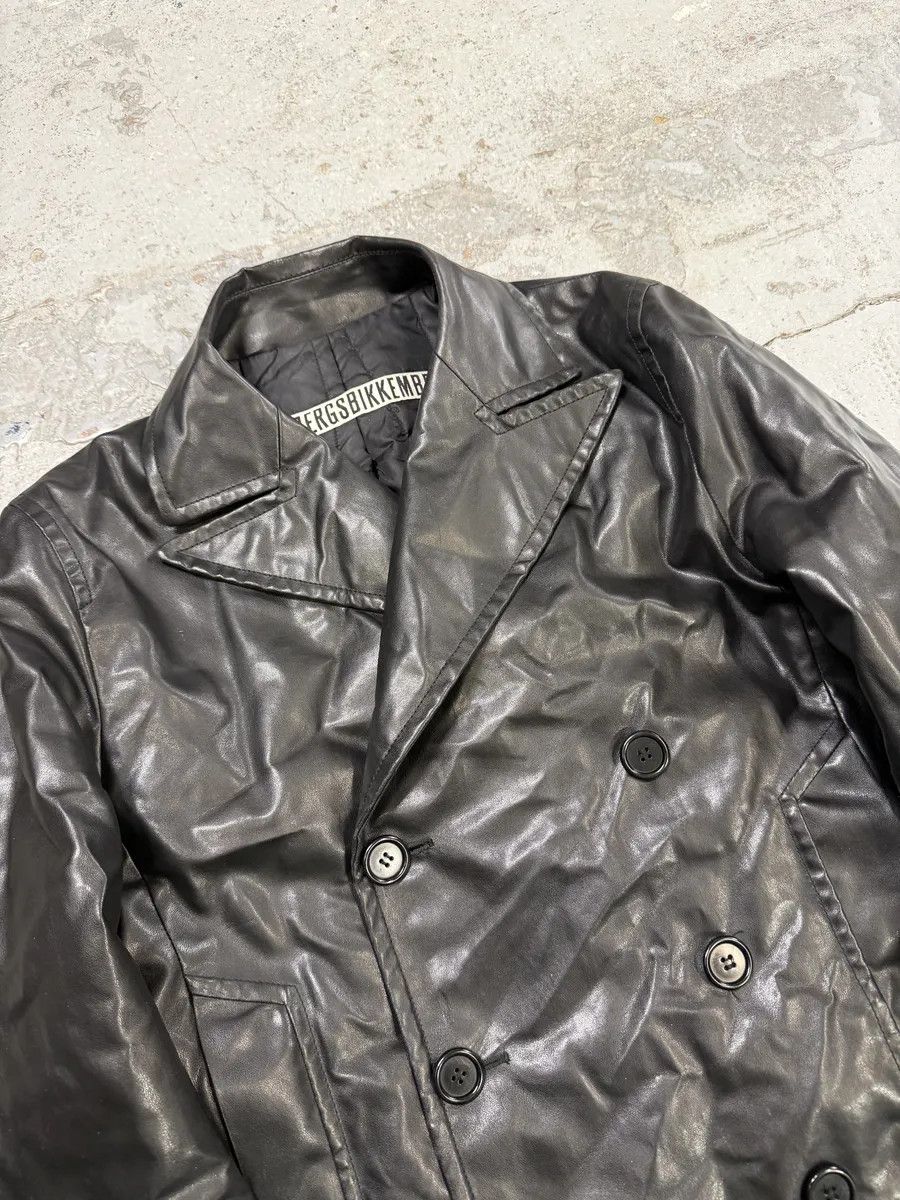 Dirk Bikkembergs 2000s Bikkembergs Black Faux Leather Buttoned Jacket Size US M / EU 48-50 / 2 - 5 Thumbnail