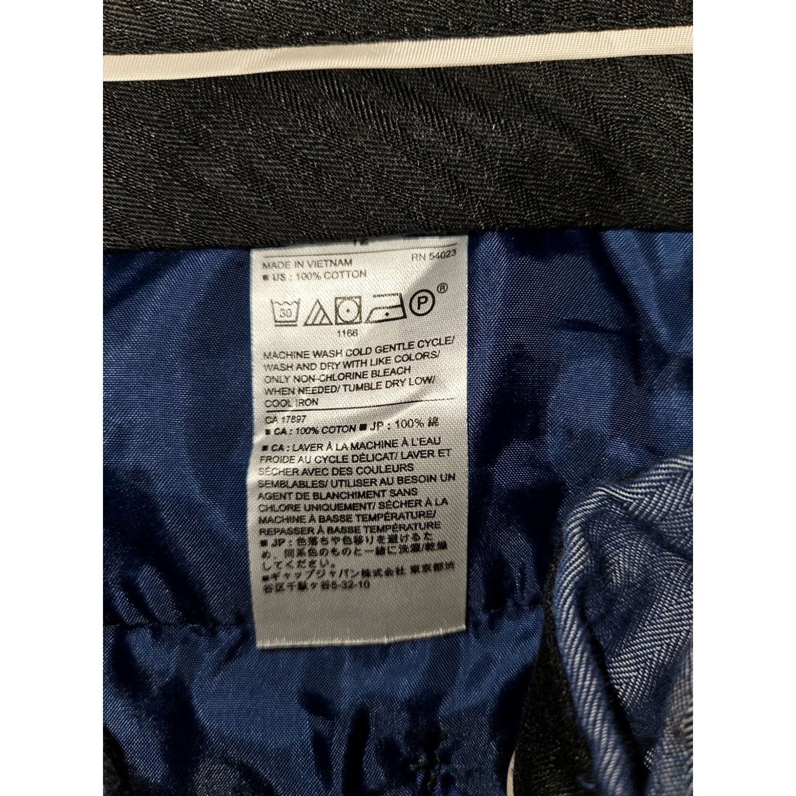 Banana Republic Banana Republic Avery Pants Women's 12 Blue Mid-Rise Self Tie Casual Work Wear Pants Size 34" / US 12 / IT 48 - 3 Thumbnail
