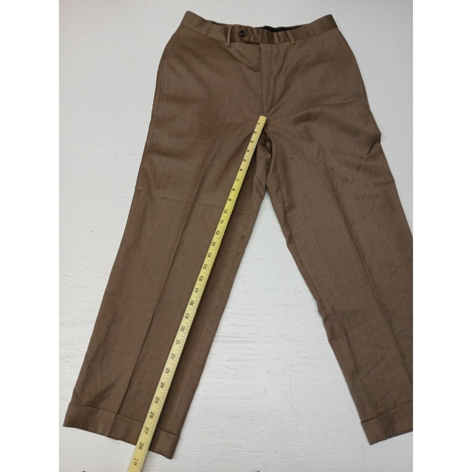 Jos. A. Bank Jos. A Bank (No Size) Executive Collection Brown Pants Size US 34 / EU 50 - 3 Thumbnail