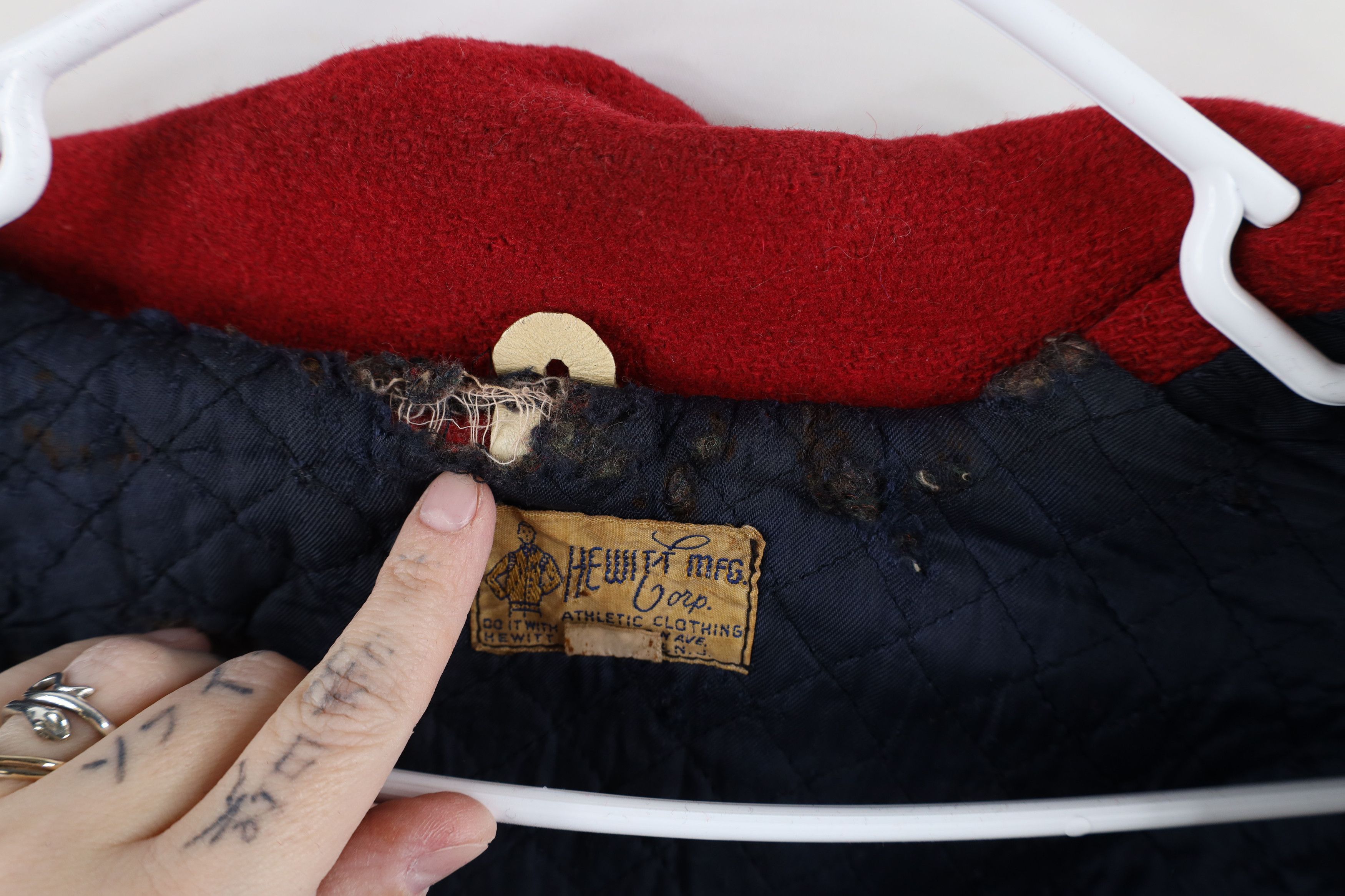 Vintage Vintage 60s Streetwear Varsity Club Letterman Jacket USA Size US L / EU 52-54 / 3 - 12 Thumbnail