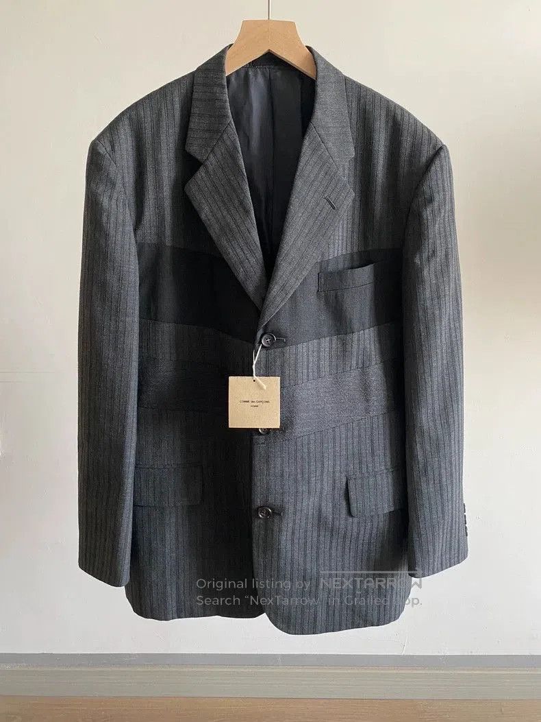 COMME des GARCONS Wool Blazer Jacket.