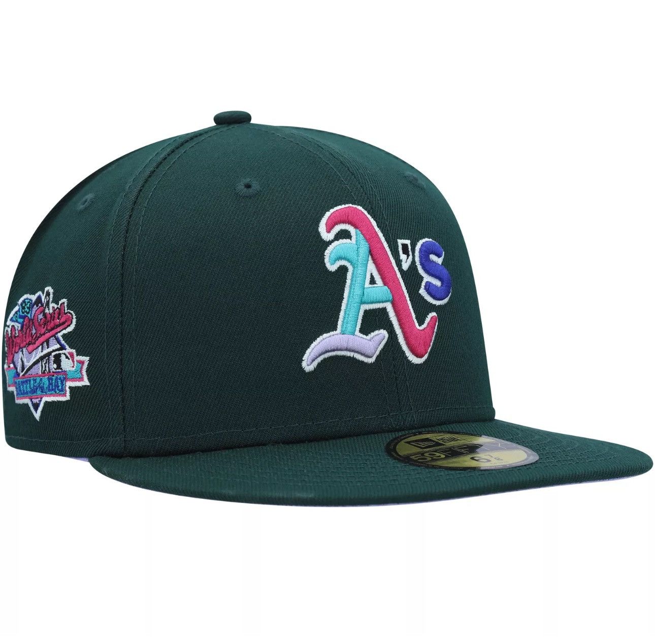 New Era New Era 59fifty Oakland A’s 1989 World Series Hat 7 1/4 Size ONE SIZE - 1 Thumbnail