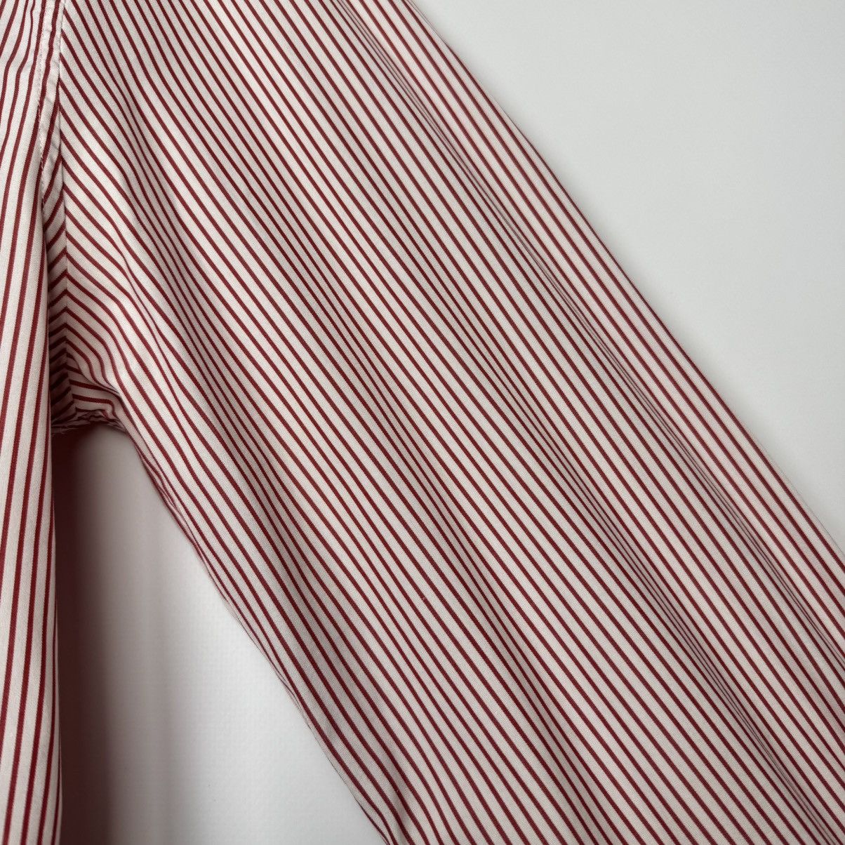 Brunello Cucinelli BRUNELLO CUCINELLI STRIPED BUTTON UP SHIRT COTTON Size US M / EU 48-50 / 2 - 13 Thumbnail