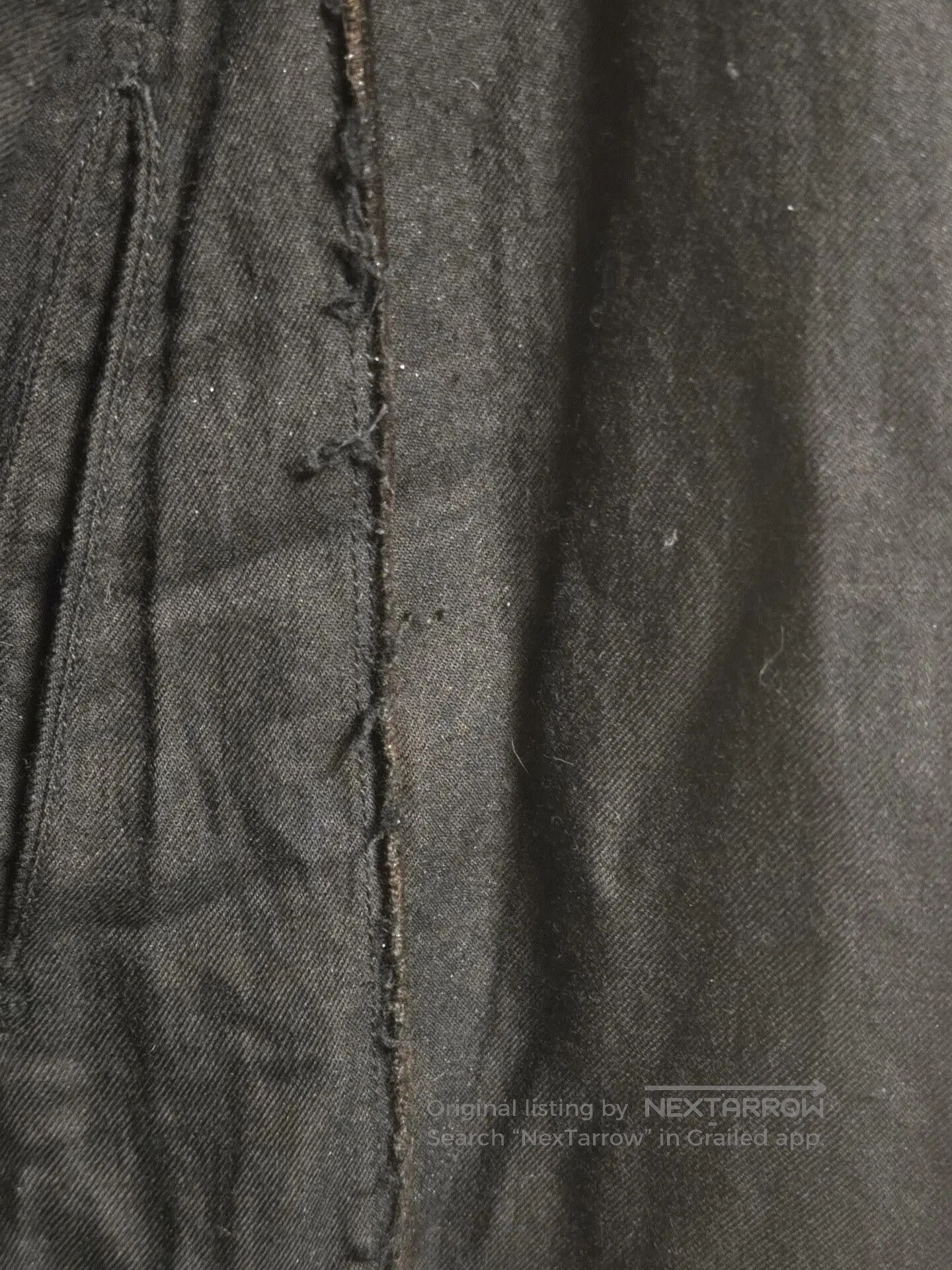 Ziggy Chen Ziggy Chen 21AW Black Distressed Wool Blazer. Size US M / EU 48-50 / 2 - 4 Thumbnail