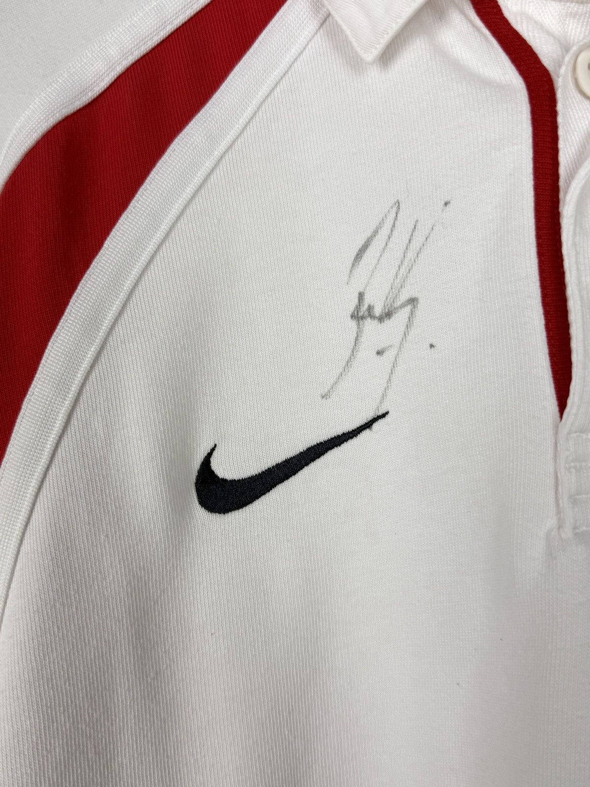 Nike 2003/04 Nike England Rugby Ben Kay Player Signed Jearsey Size US L / EU 52-54 / 3 - 5 Thumbnail