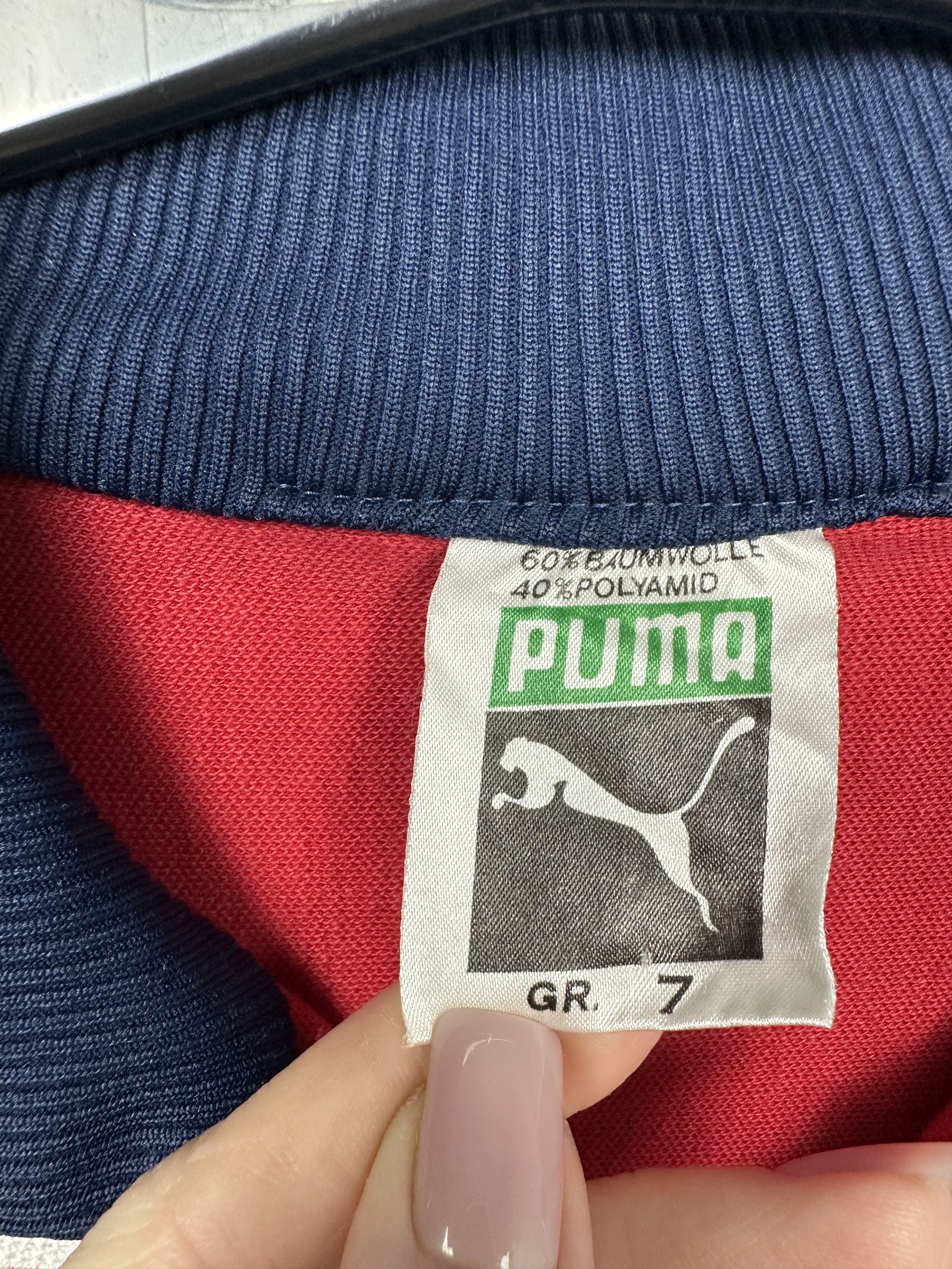 Puma Puma 90s Vintage Mens Track Top Jacket Size US L / EU 52-54 / 3 - 5 Thumbnail