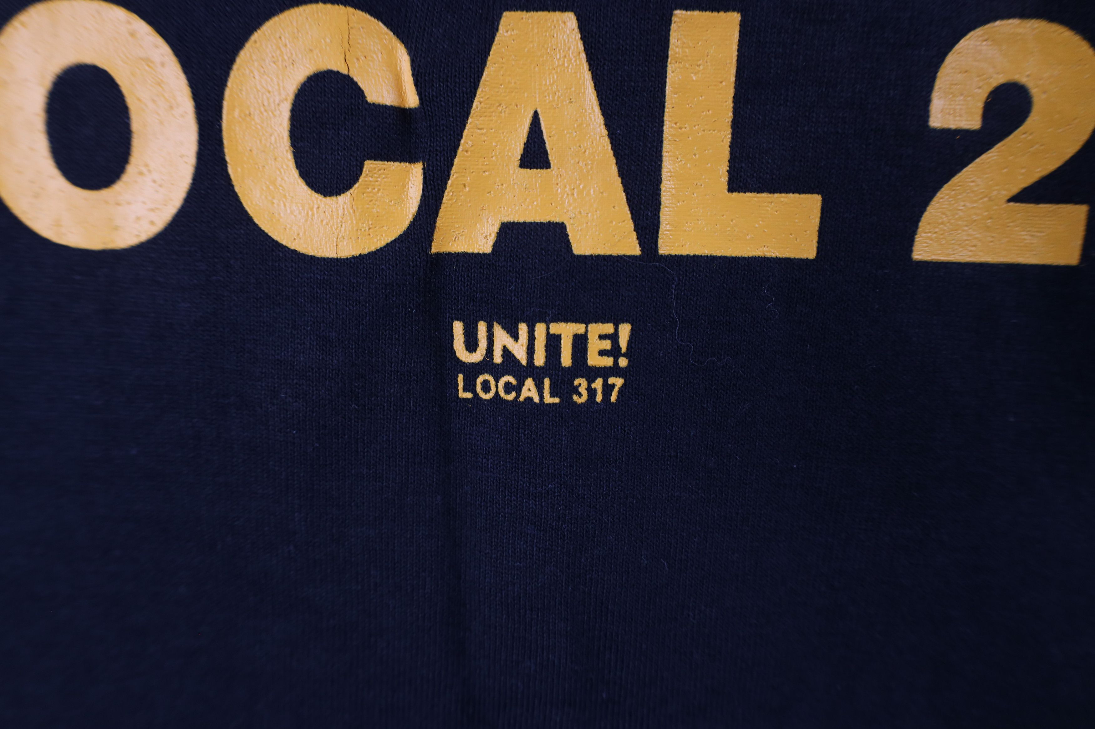Vintage Deadstock Vintage 90s 20 Teamsters Union T-Shirt Black USA Size US XL / EU 56 / 4 - 5 Thumbnail
