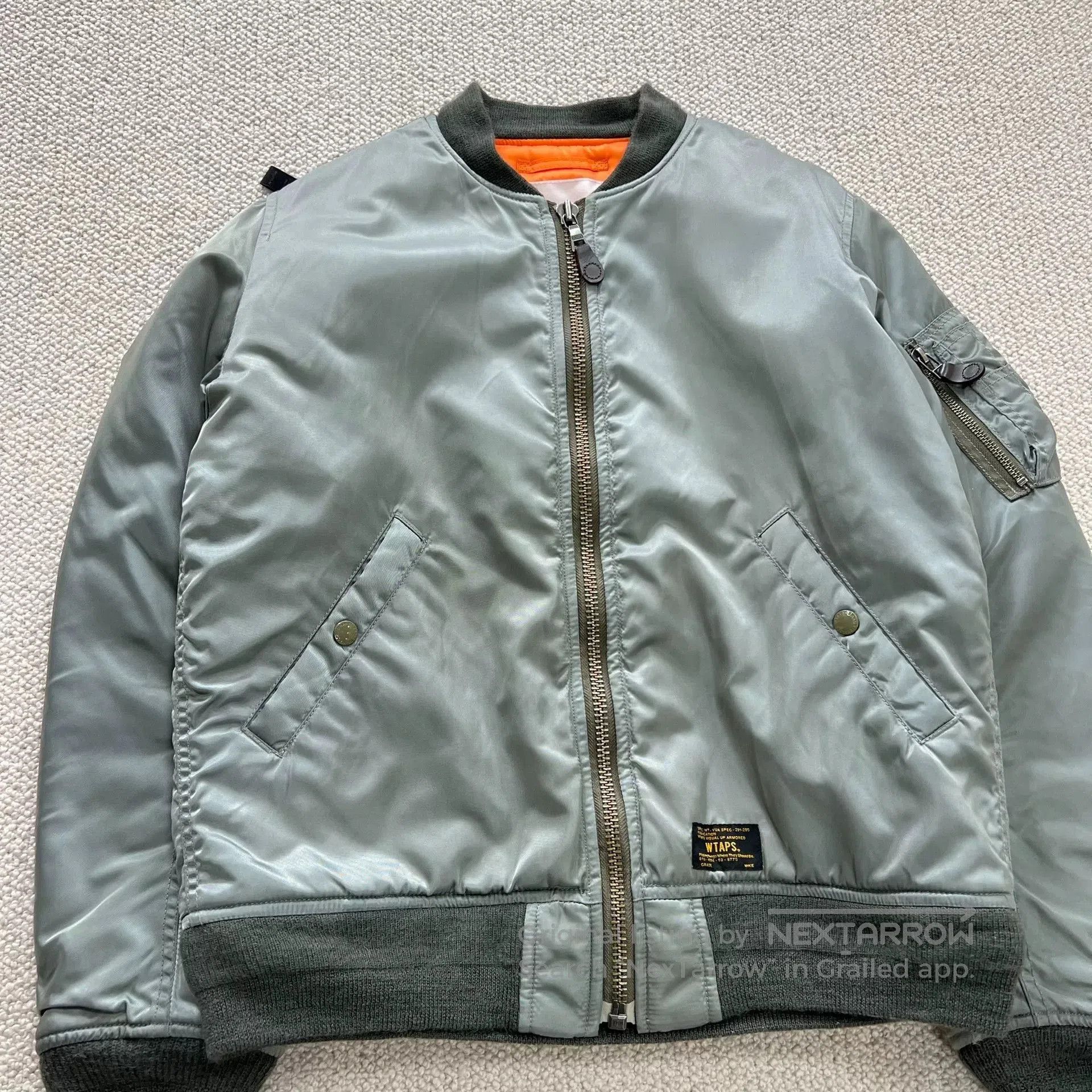 Wtaps WTAPS MA1 Flight Jacket Vintage Style Outerwear. Size US M / EU 48-50 / 2 - 3 Thumbnail