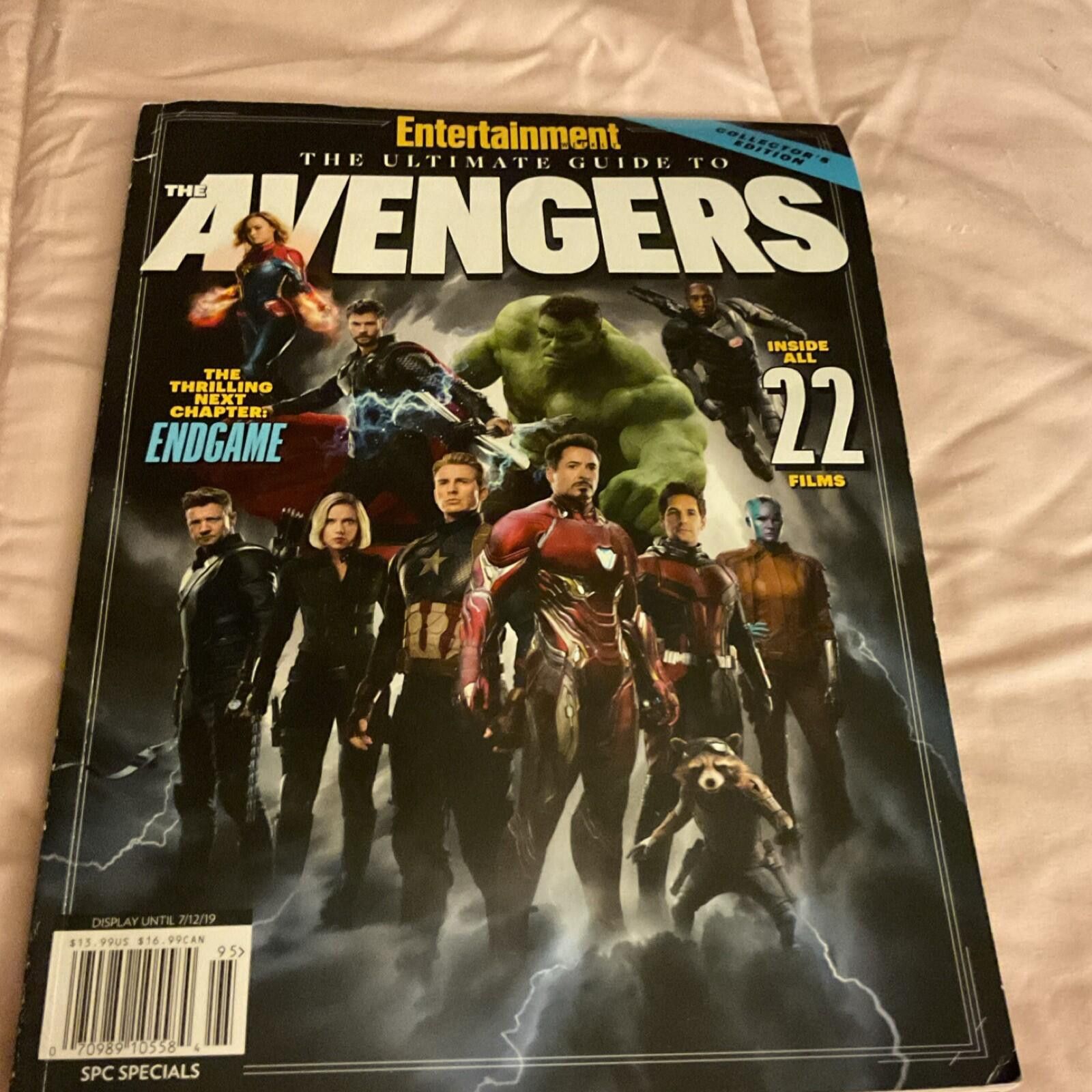 Other Entertainment Weekly Ultimate Guide Avengers July 19 SPC 95 Size ONE SIZE - 1 Thumbnail