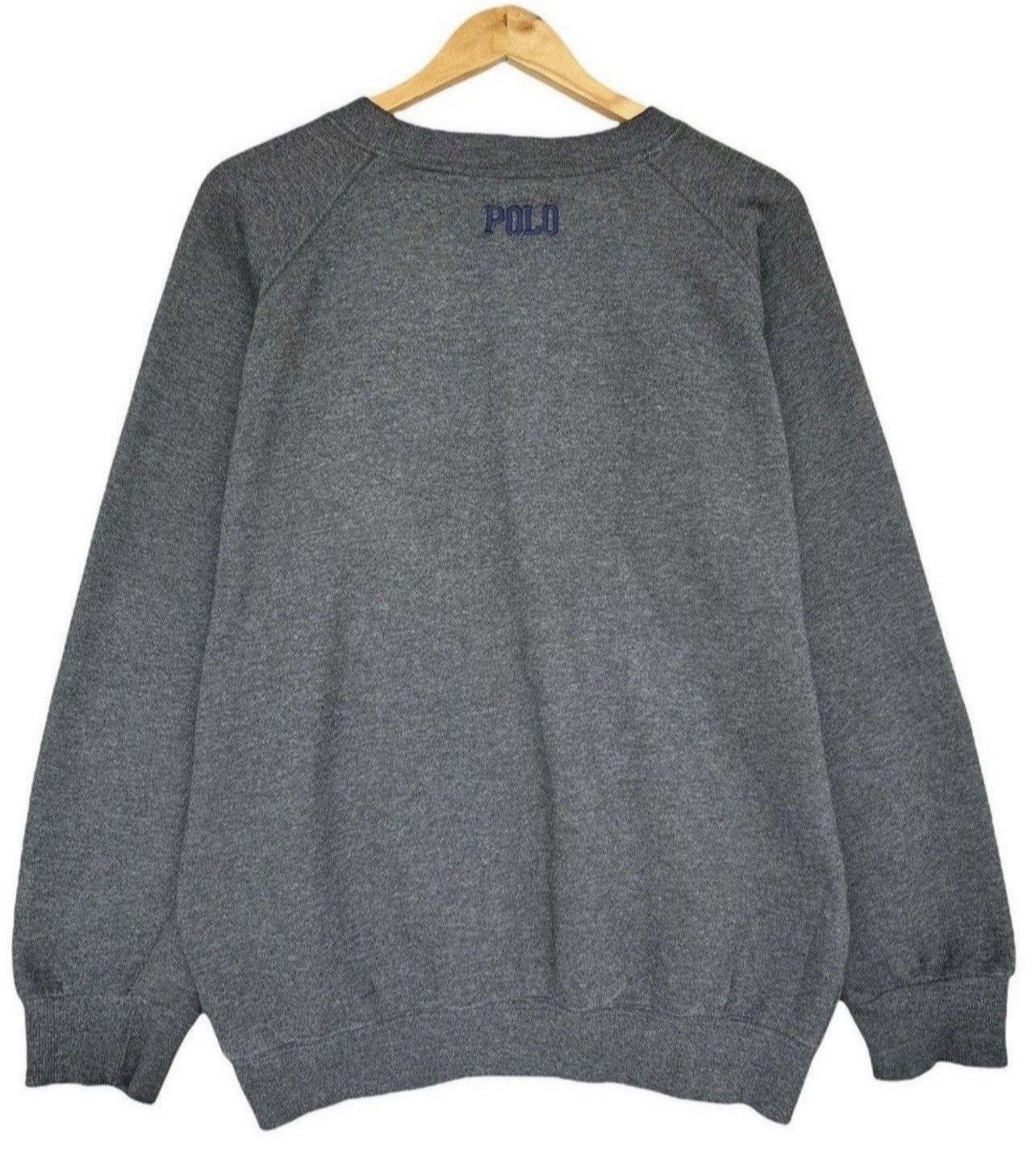Polo Ralph Lauren Vintage Polo Ralph Lauren Embroidered Baggy Boxy Sweatshirt Size US L / EU 52-54 / 3 - 2 Thumbnail