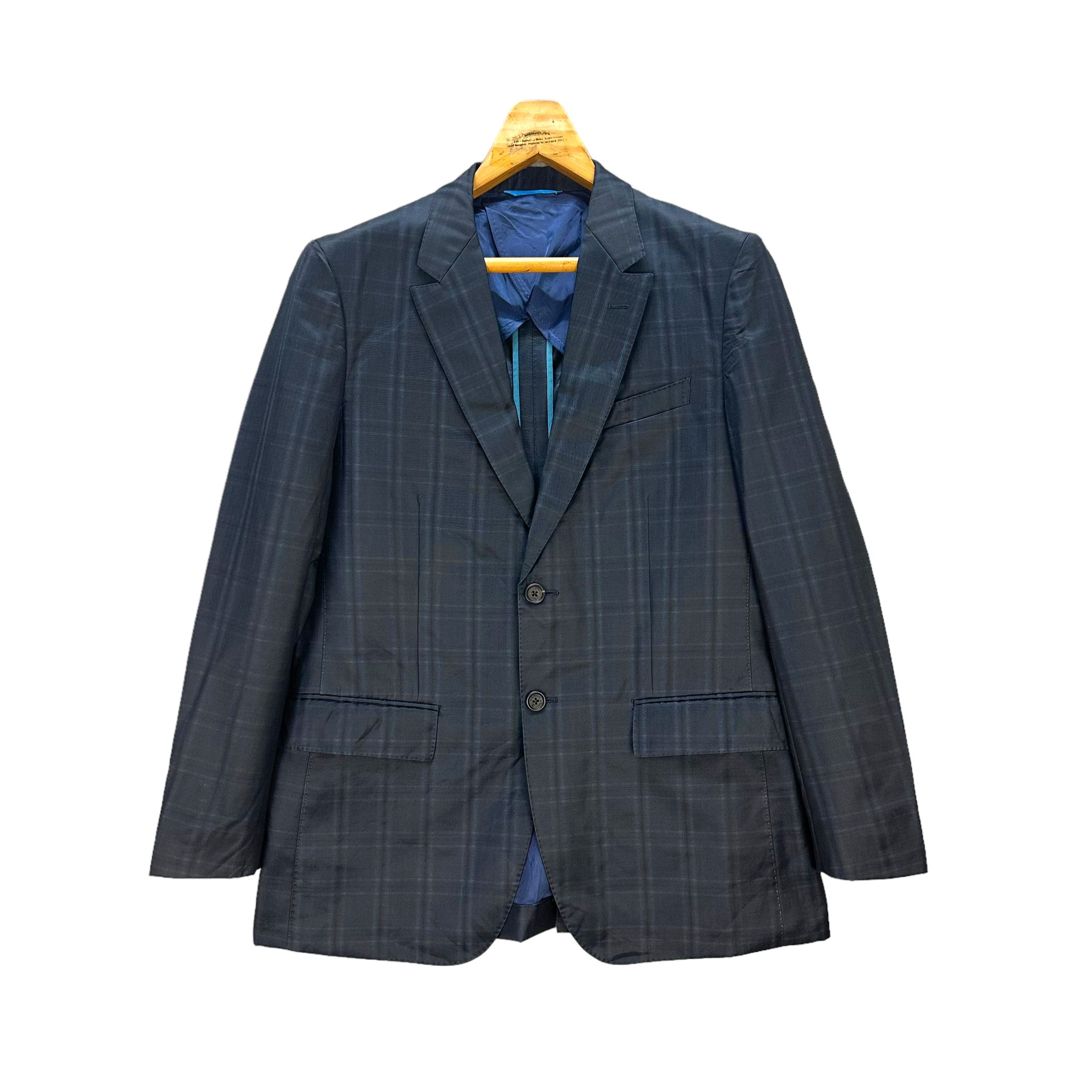 Lanvin LANVIN Checked Plaid Suit Jacket / Blazers #8527-013 Size 38R - 2 Thumbnail