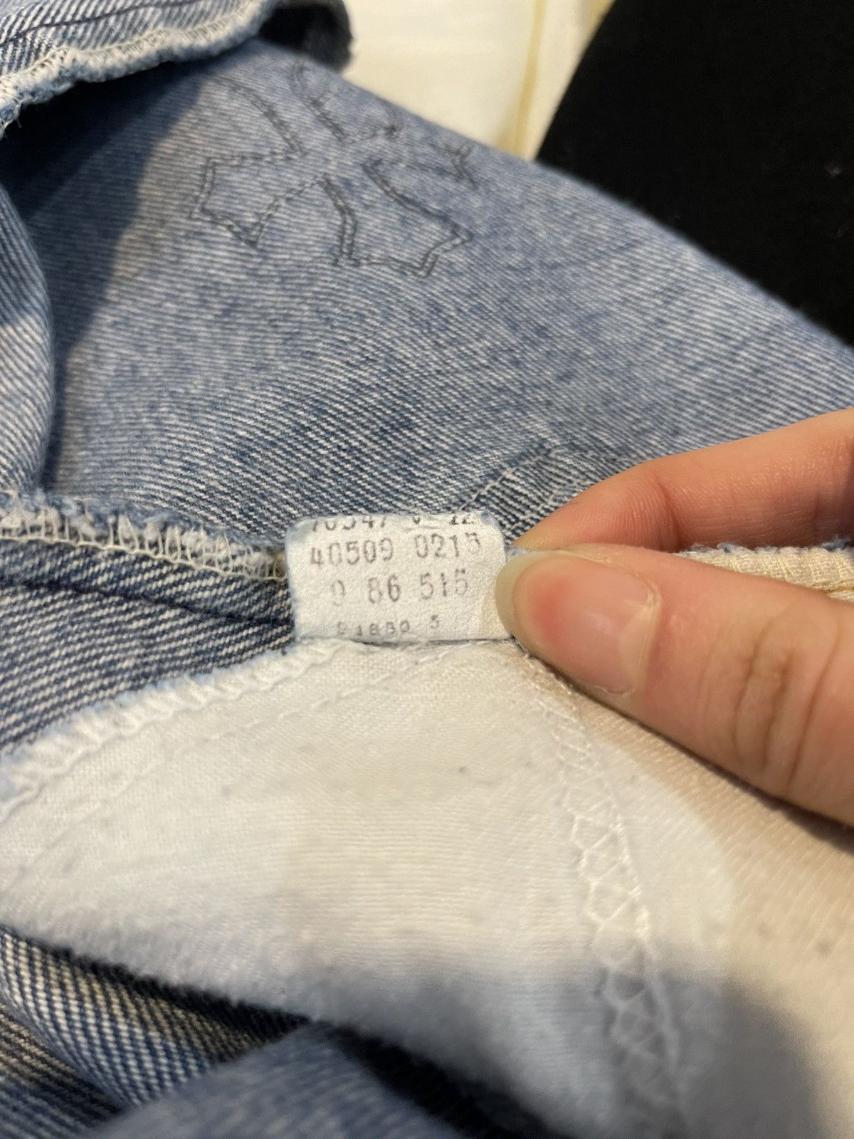 Chrome Hearts × Levi's Chrome Hearts Levi’s Cross Patch Denim Jeans Size US 34 / EU 50 - 23 Thumbnail
