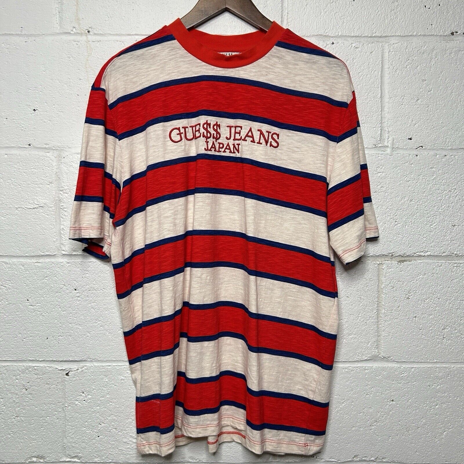 Guess Guess Jeans Japan x ASAP Rocky Exclusive T-Shirt Red Blue Size US M / EU 48-50 / 2 - 1 Thumbnail