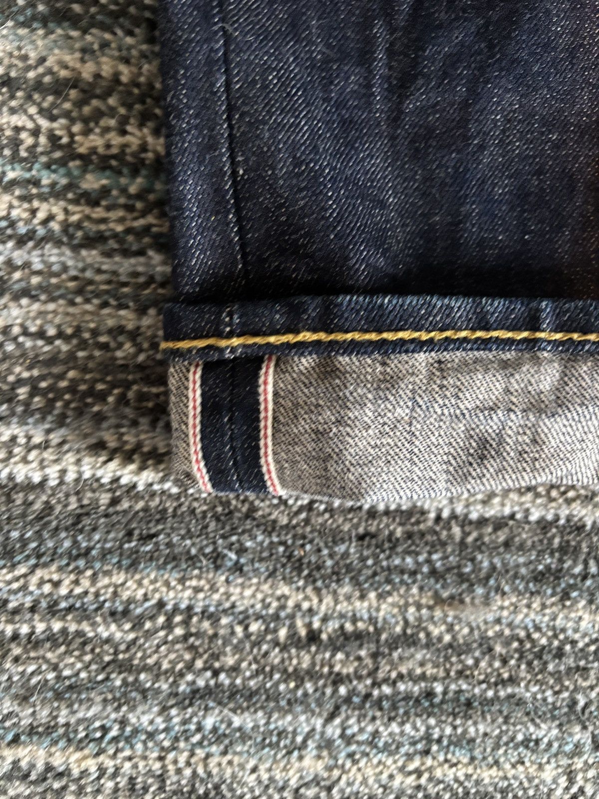 Gap Raw Japanese selvedge denim Gap 1969 Jeans Straight Size US 32 / EU 48 - 3 Thumbnail