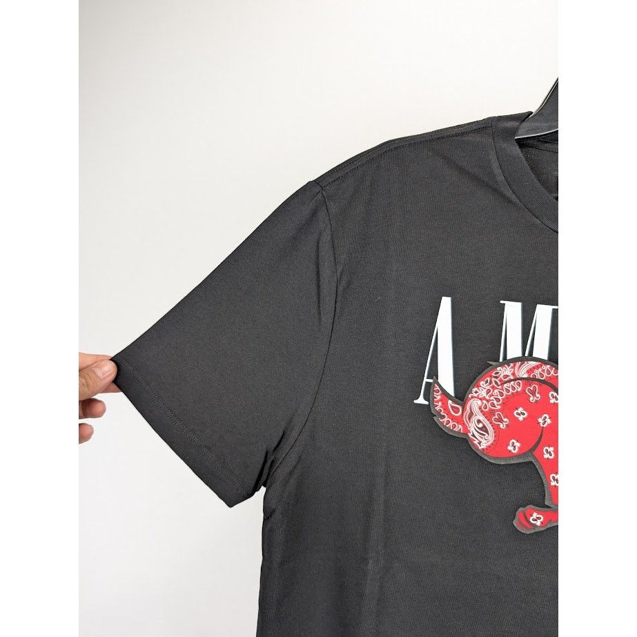 Amiri o1rshd1 CNY Rabbit Logo T-Shirt in Black Size US M / EU 48-50 / 2 - 9 Thumbnail