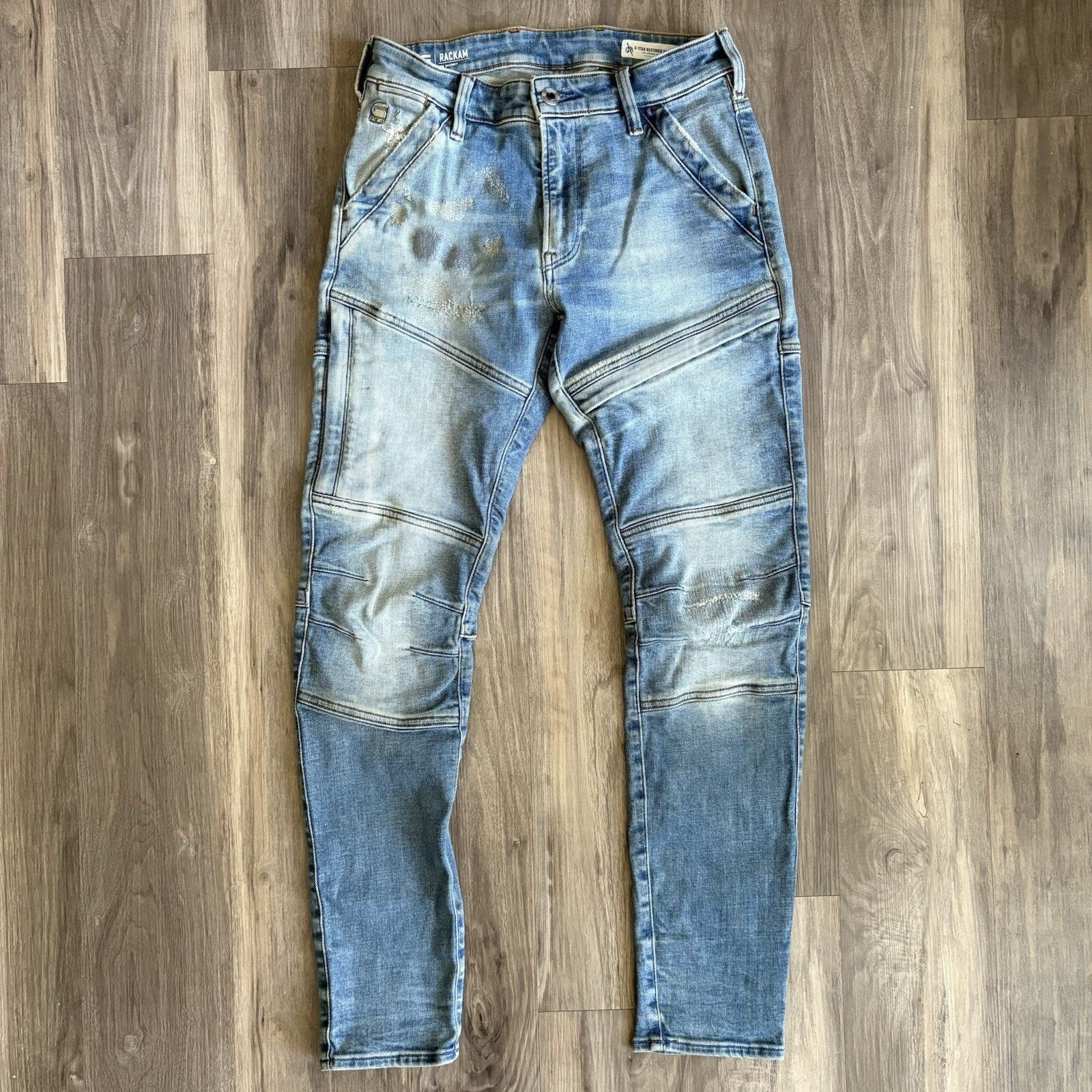 Raw Jeans G Star Rackam Jeans G Star Raw Jeans Mens 30x32 Blue