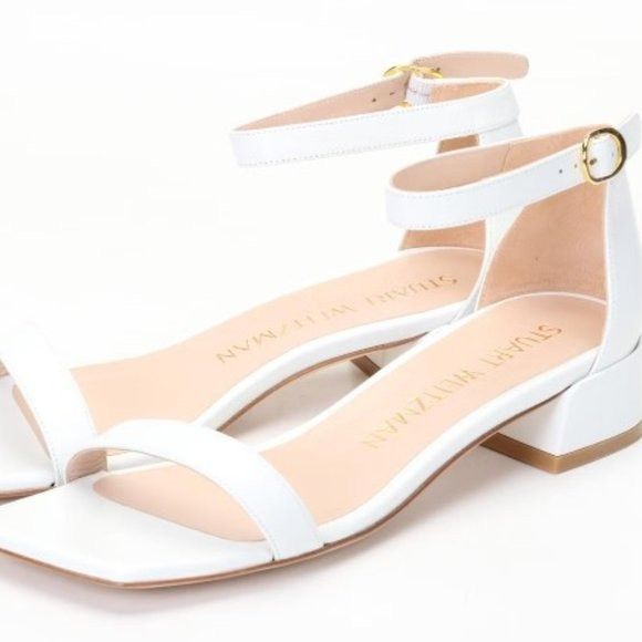 Stuart Weitzman Stuart Weitzman Nudistjune block-heel sandals -‎ NWT - 8.5 Size US 8.5 / IT 38.5 - 2 Thumbnail