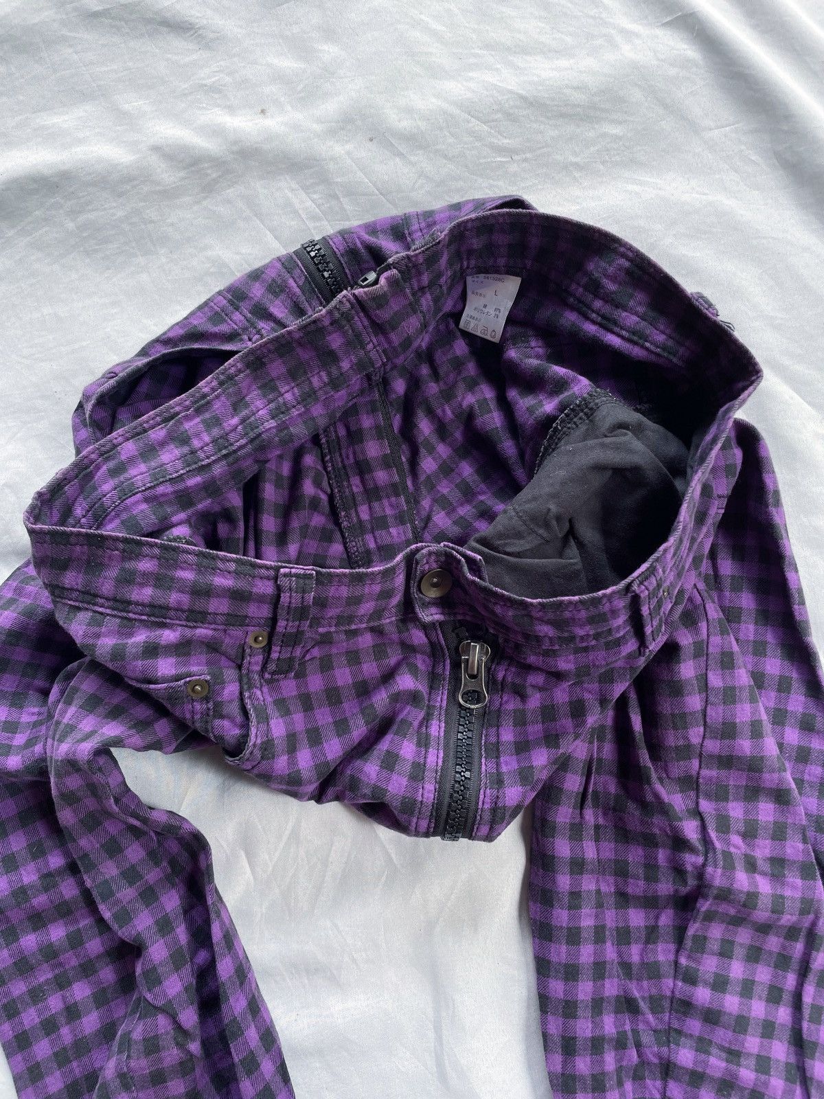 In The Attic JAPANESE HIKORI PLAID PANTS STREET STYLE Size US 34 / EU 50 - 6 Thumbnail