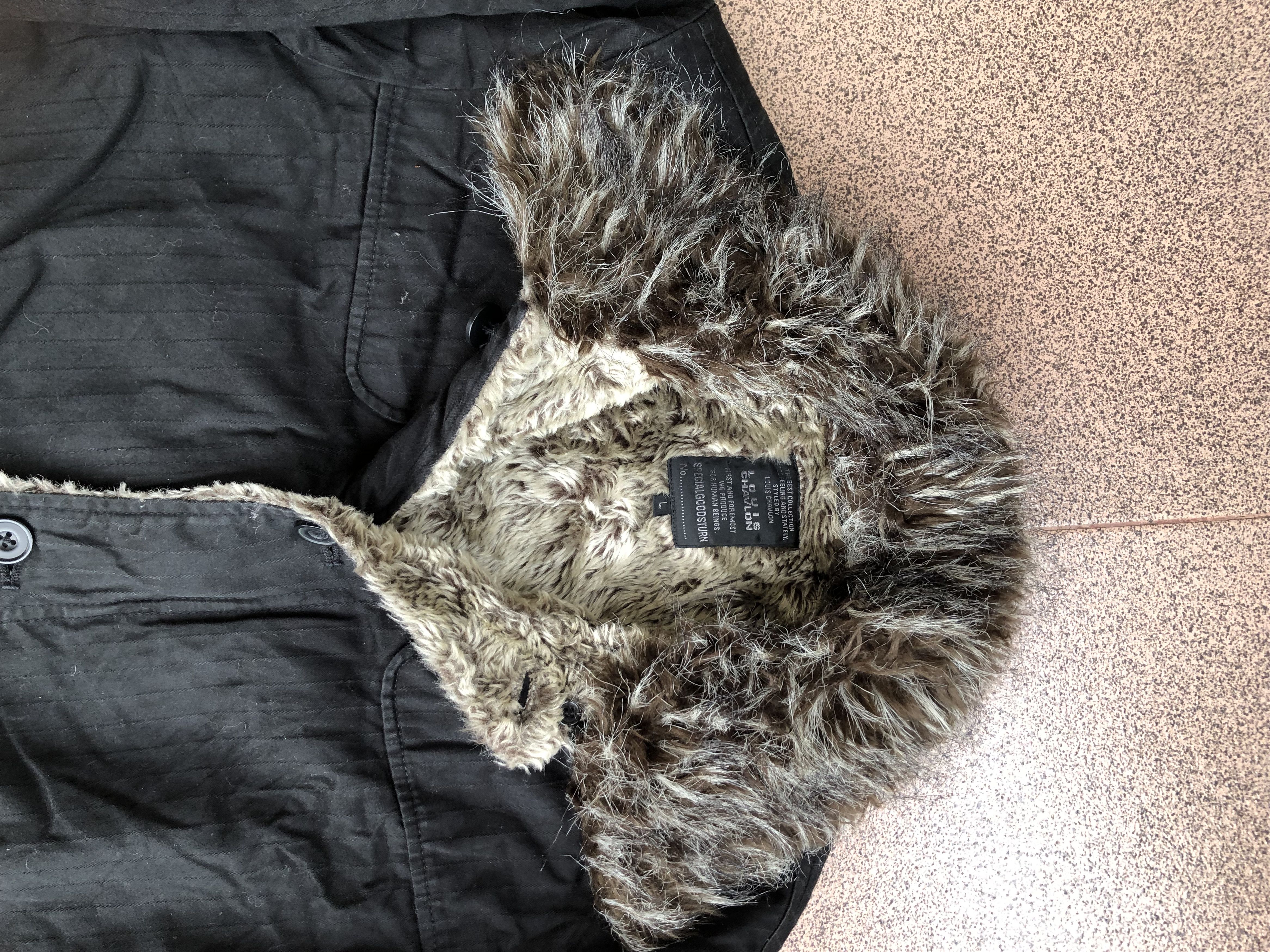 If Six Was Nine 2000s Louis Chavlon Fur Raccoon Jacket Vkei Y2k Size US L / EU 52-54 / 3 - 7 Thumbnail
