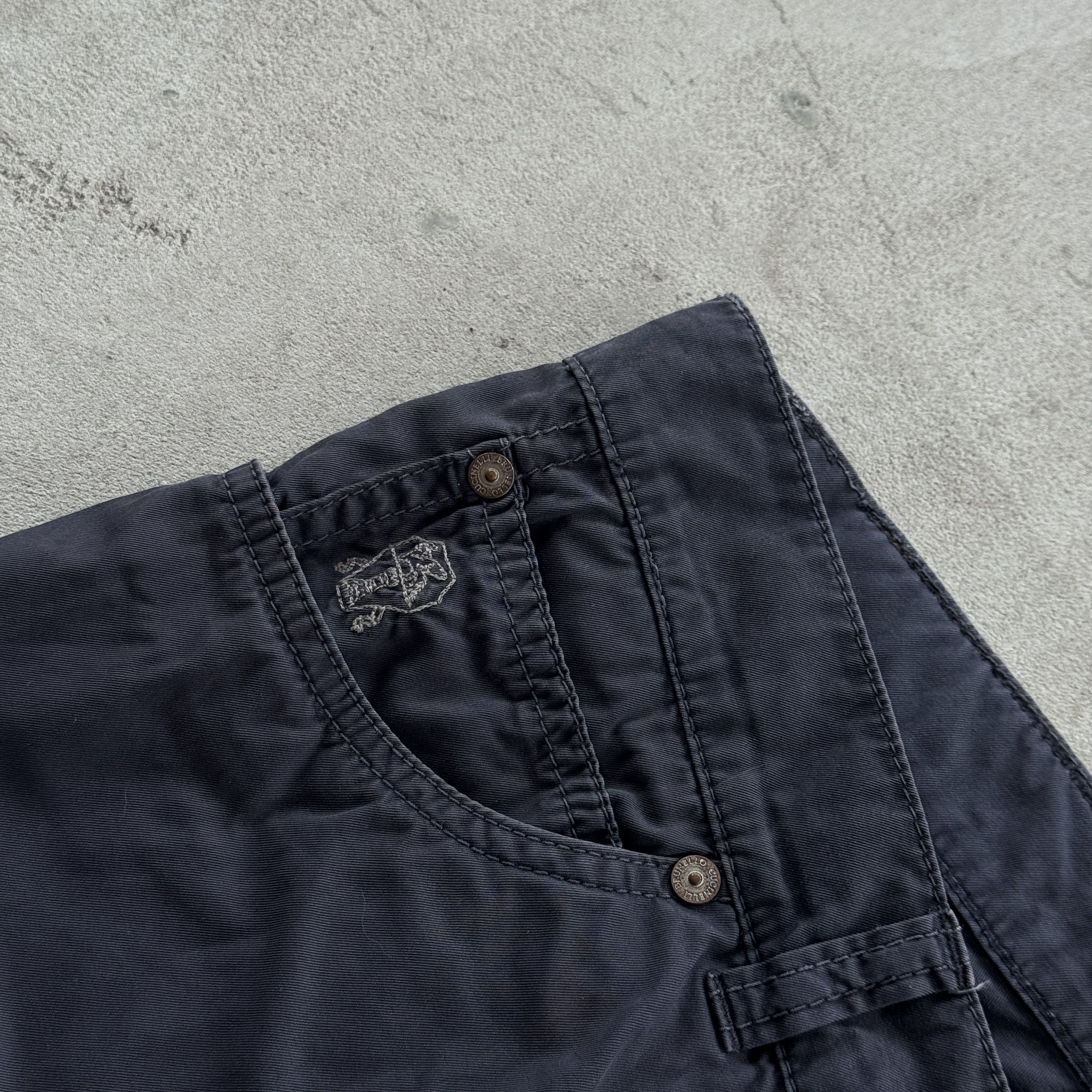 Brunello Cucinelli Vintage Brunello Cucinelli Cotton Chino Pants Trousers Size US 36 / EU 52 - 6 Thumbnail