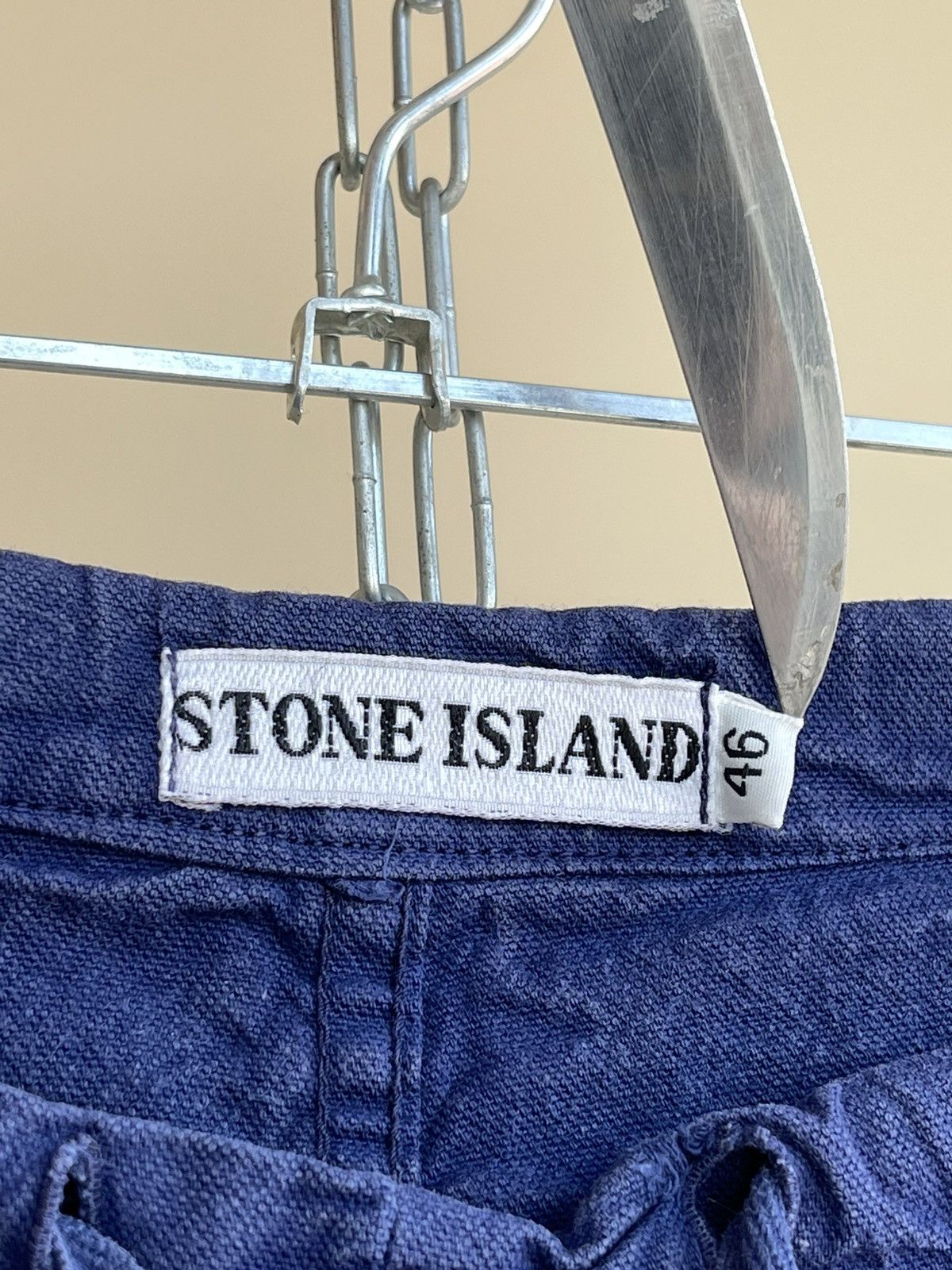 Stone Island SI Tapered Fit Trousers Pants Vintage 80s 90s Size 46 IT Size US 31 - 6 Thumbnail