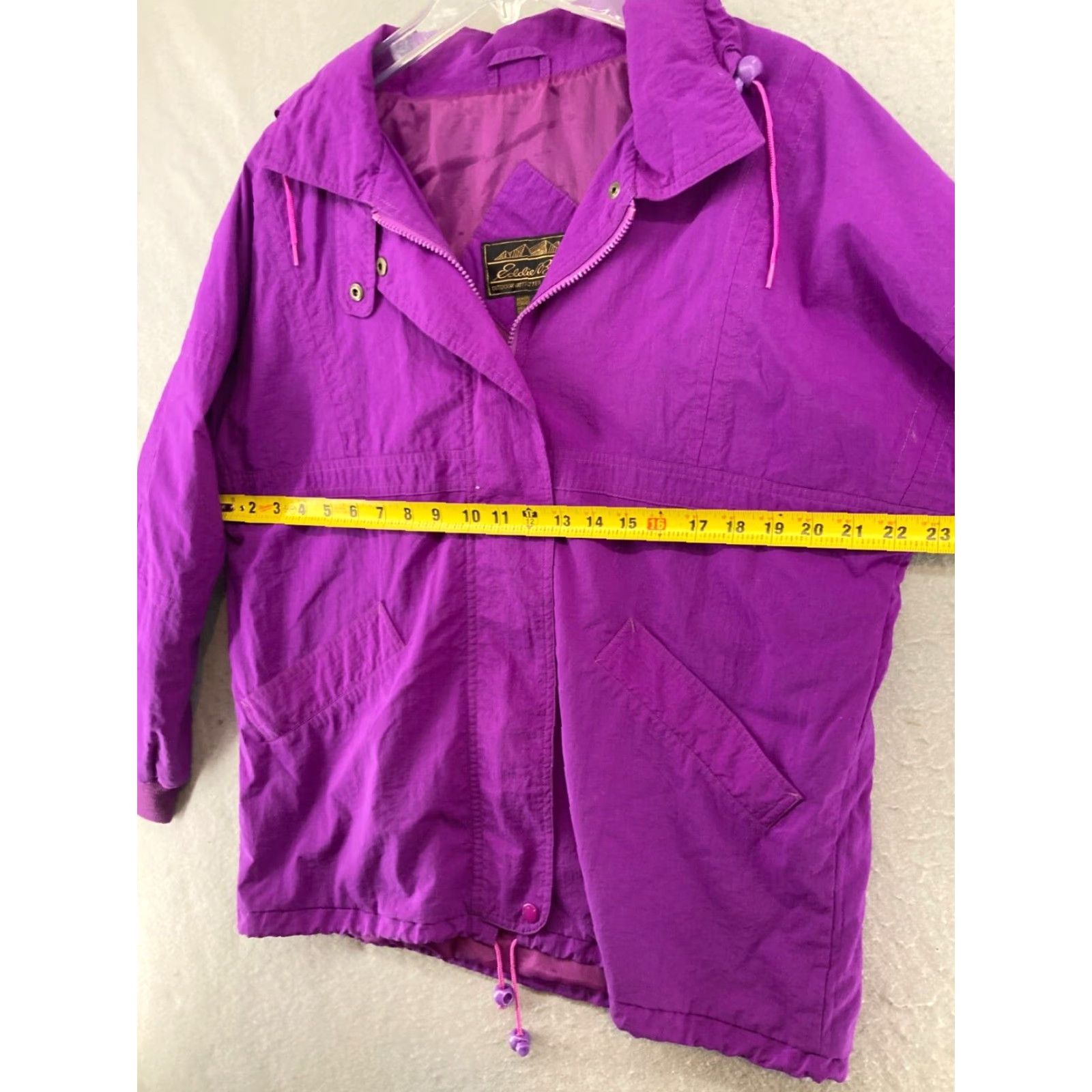 Eddie Bauer VINTAGE Eddie Bauer Windbreaker Jacket Womens M Purple Softshell Lightweight 90s Size M / US 6-8 / IT 42-44 - 2 Thumbnail