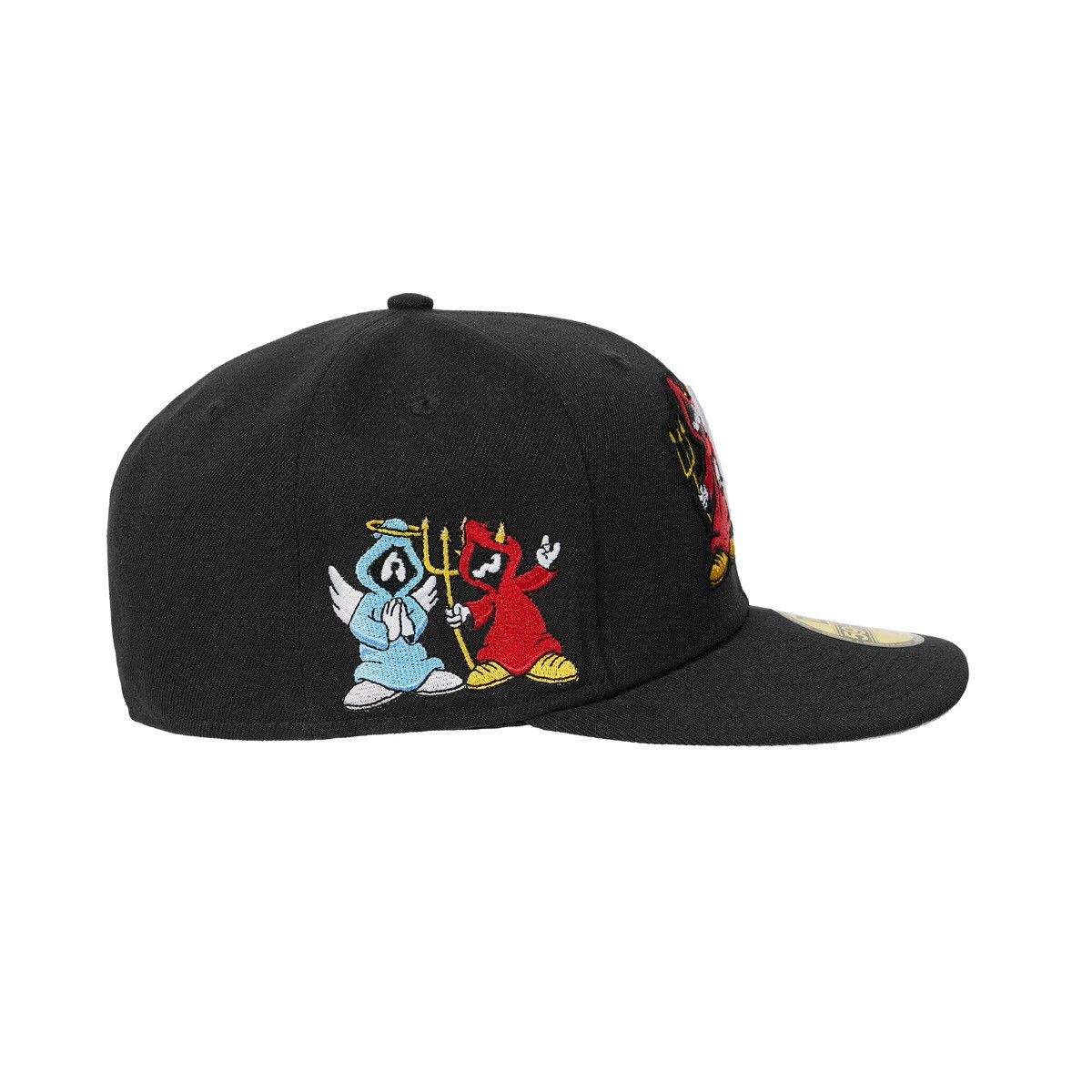 New Era × Palace 7 3/4 Palace Right and Wrong P New Era Hat 59Fifty Black Size ONE SIZE - 2 Thumbnail