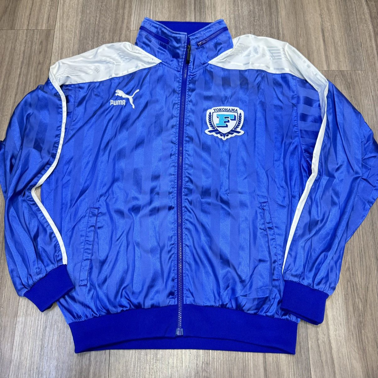 Puma Yokohama Flügels 90s vintage jacket Size US L / EU 52-54 / 3 - 1 Thumbnail