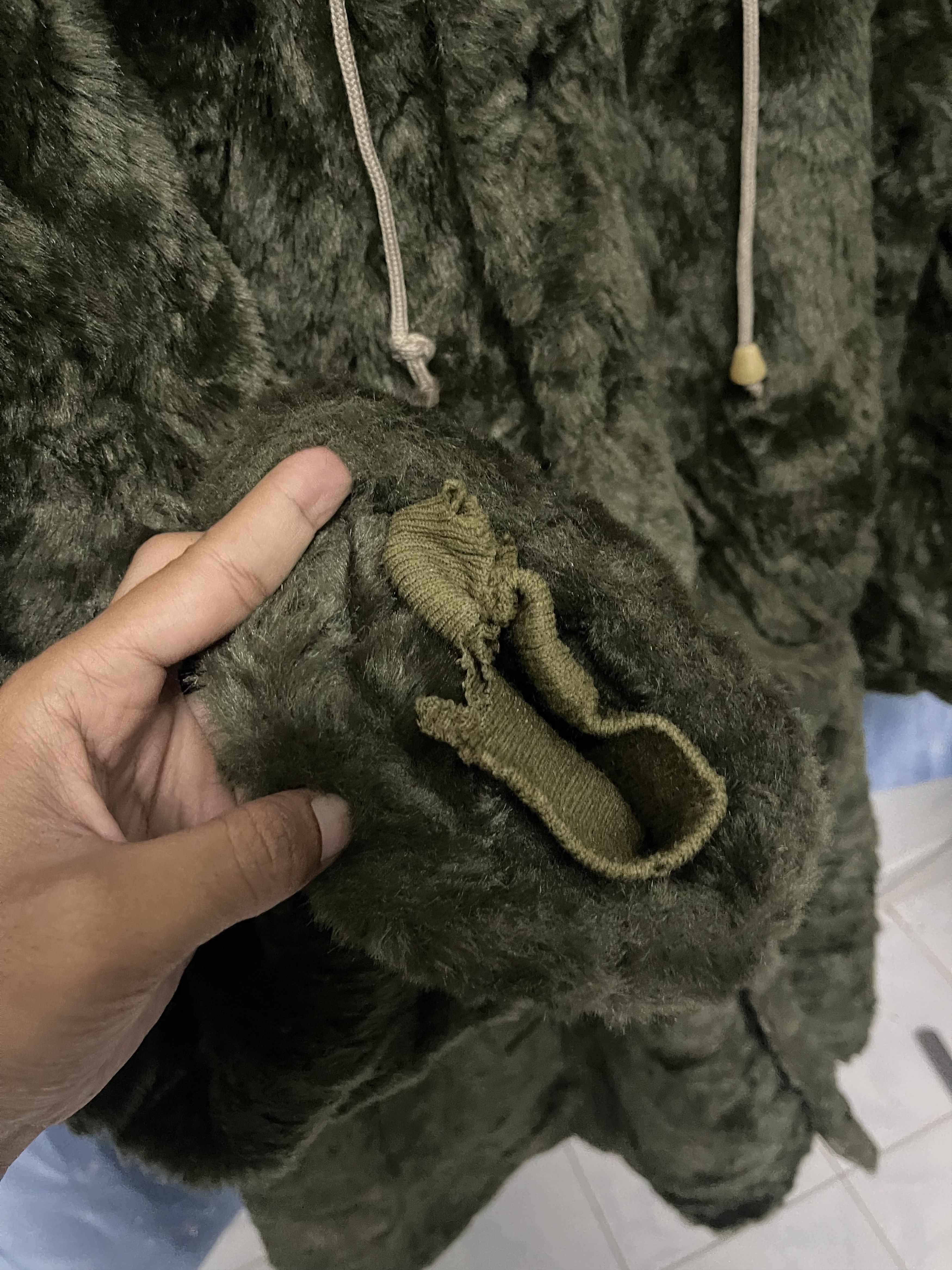 Dry Bones × If Six Was Nine × Sun Surf Vtg Dry Bones Heavy Fur Parka Green Jacket size L Size US L / EU 52-54 / 3 - 13 Thumbnail