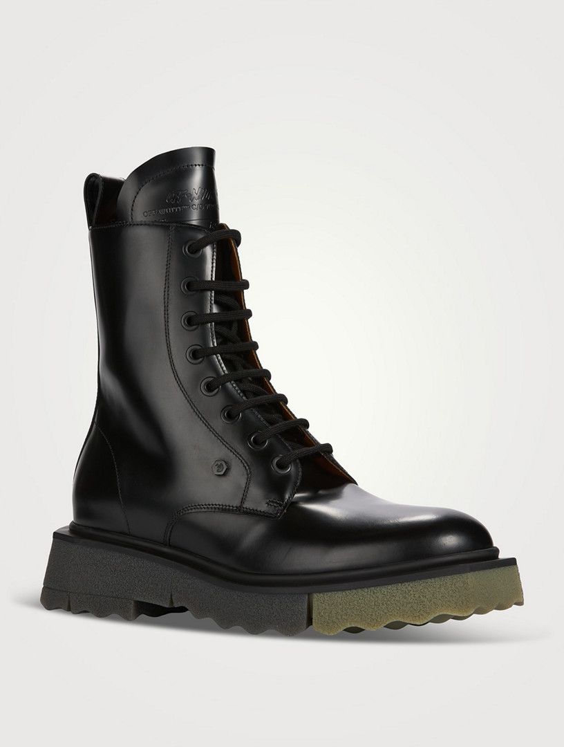 Off-White o1y0225 Ankle Boots in Black Size US 9 / EU 42 - 2 Thumbnail