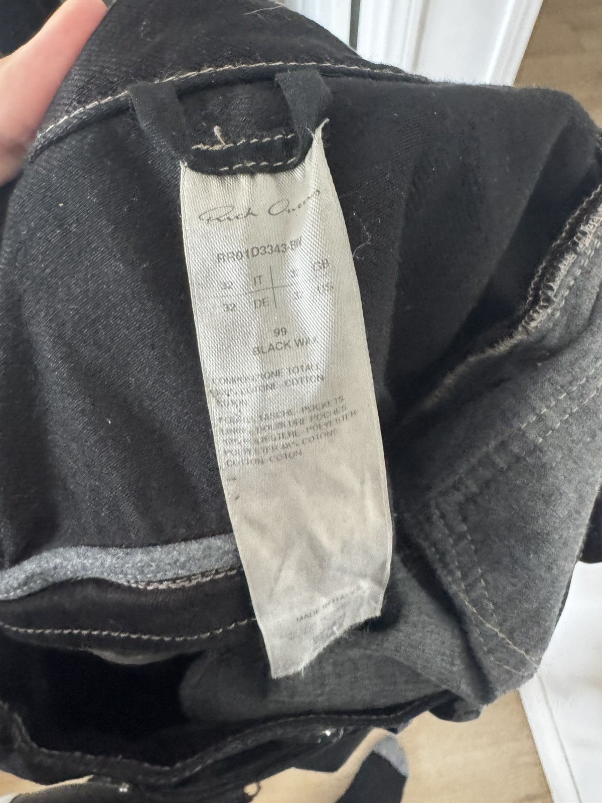 Rick Owens Waxed Bolan Zip jeans Size US 32 / EU 48 - 3 Thumbnail