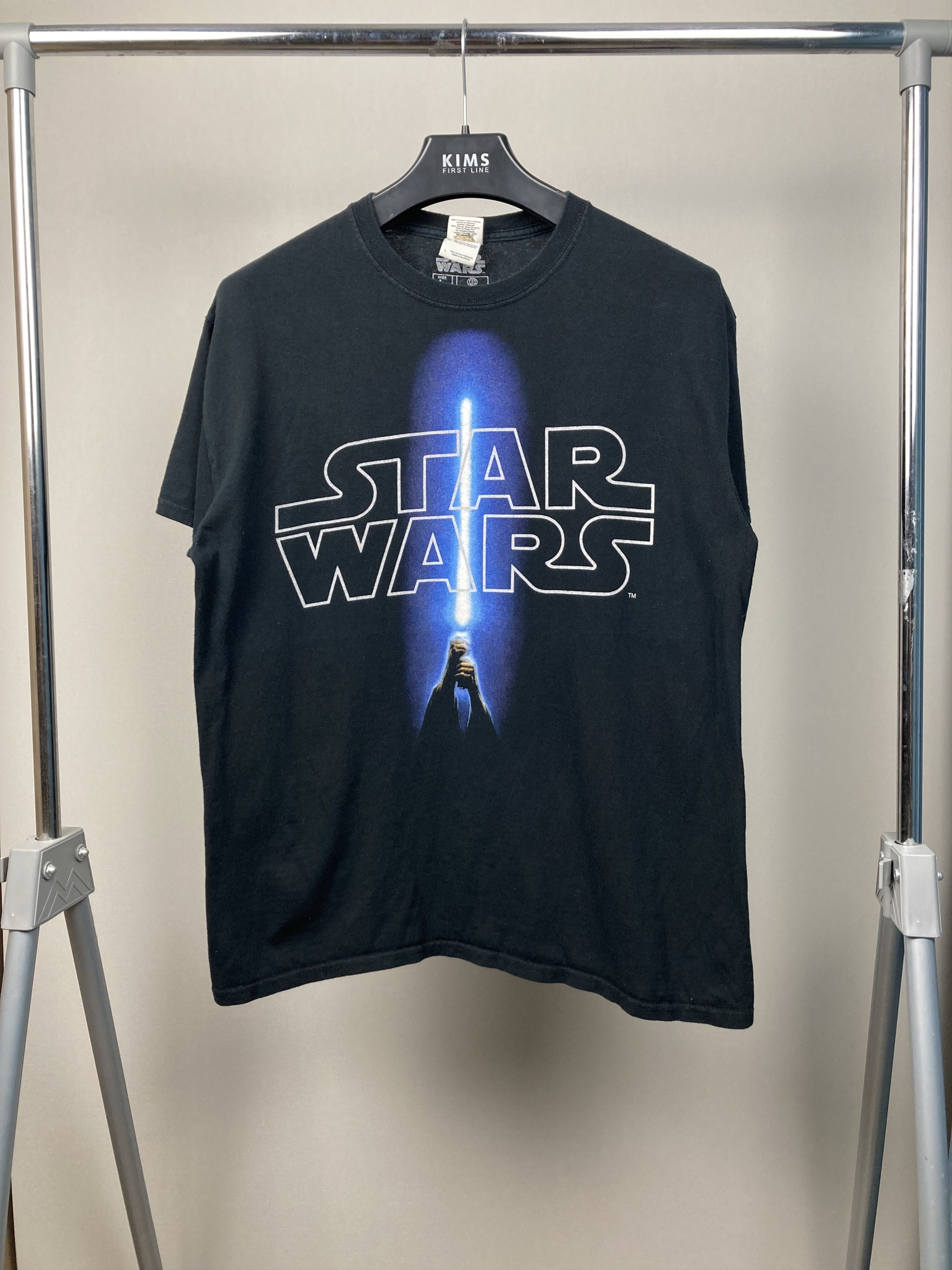 Star Wars Star Wars Luke Skywalker Jedi Blue Sword Graphic Promo Tee Size US L / EU 52-54 / 3 - 1 Thumbnail