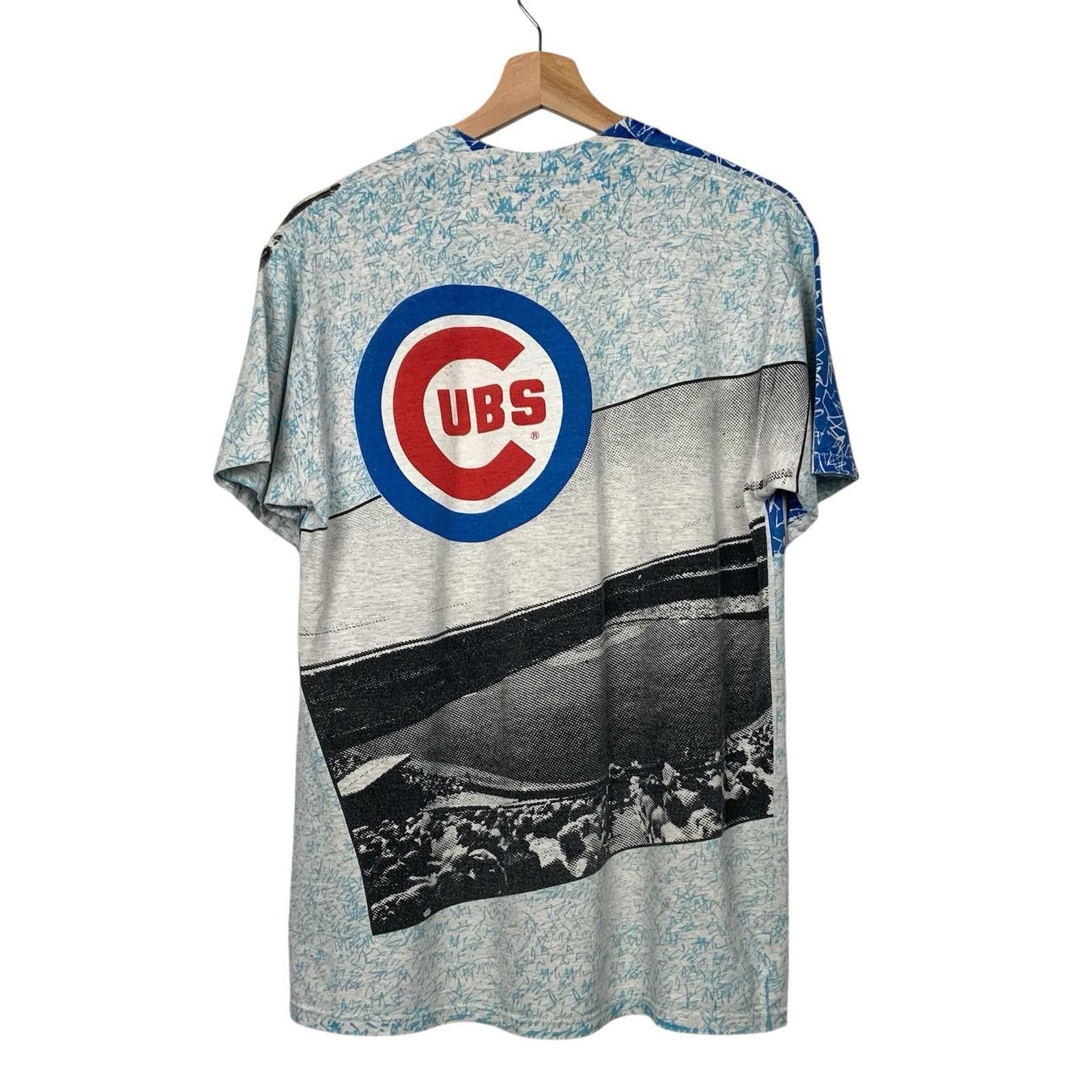 Starter Vintage 90s Chicago Cubs MLB Starter AOP T Shirt Medium Size US M / EU 48-50 / 2 - 5 Thumbnail