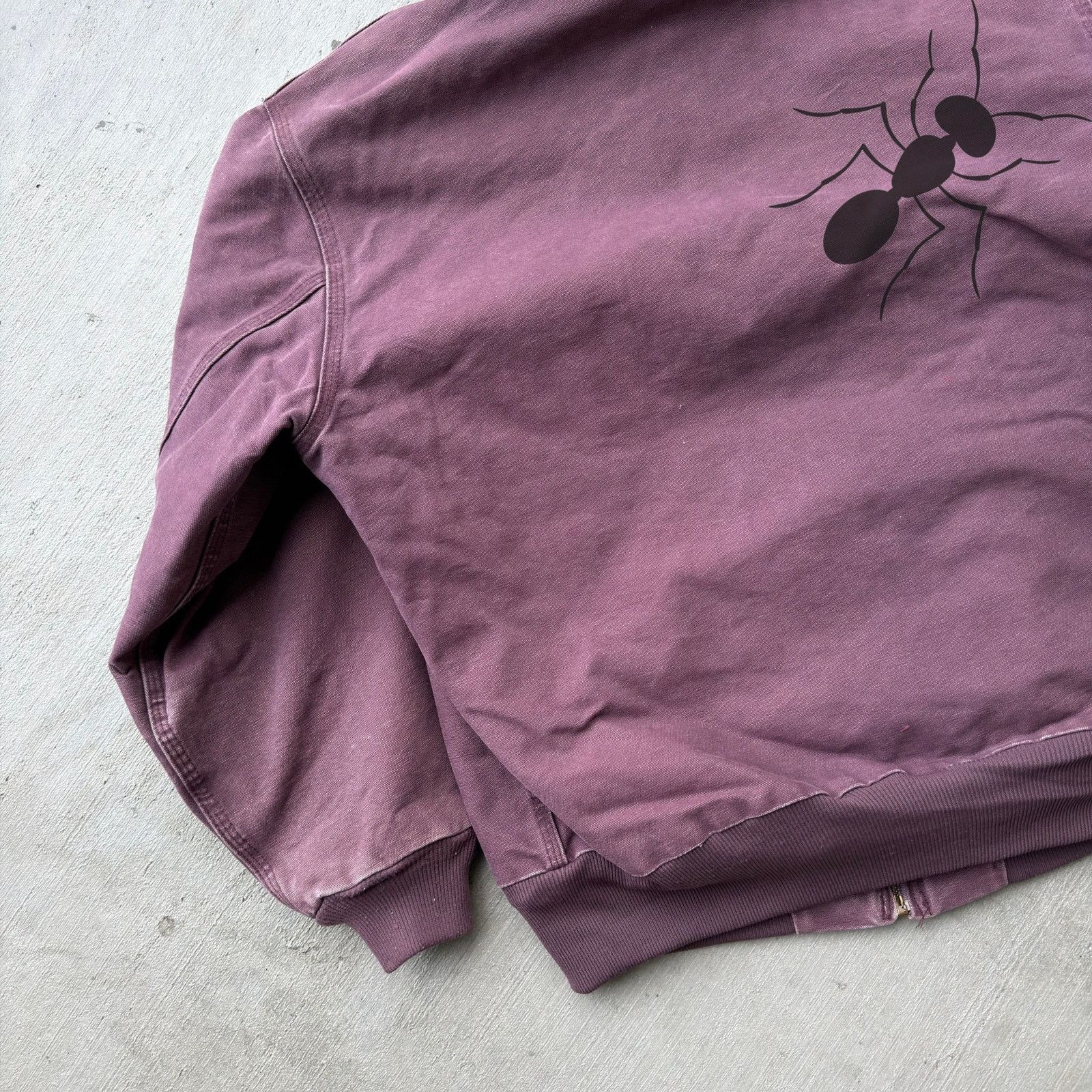 Carhartt × Vintage Carhartt WOMENS J130 DPM purple hooded work wear jacket Size US XL / EU 56 / 4 - 8 Thumbnail