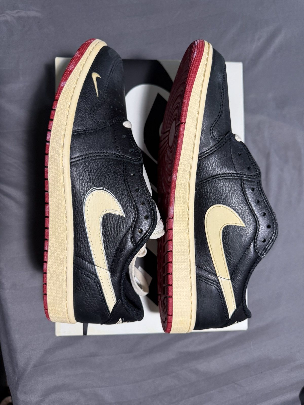 Nike Air Jordan 1 Low OG x Nigel Sylvester "Better With Me" Size US 11 / EU 44 - 3 Thumbnail