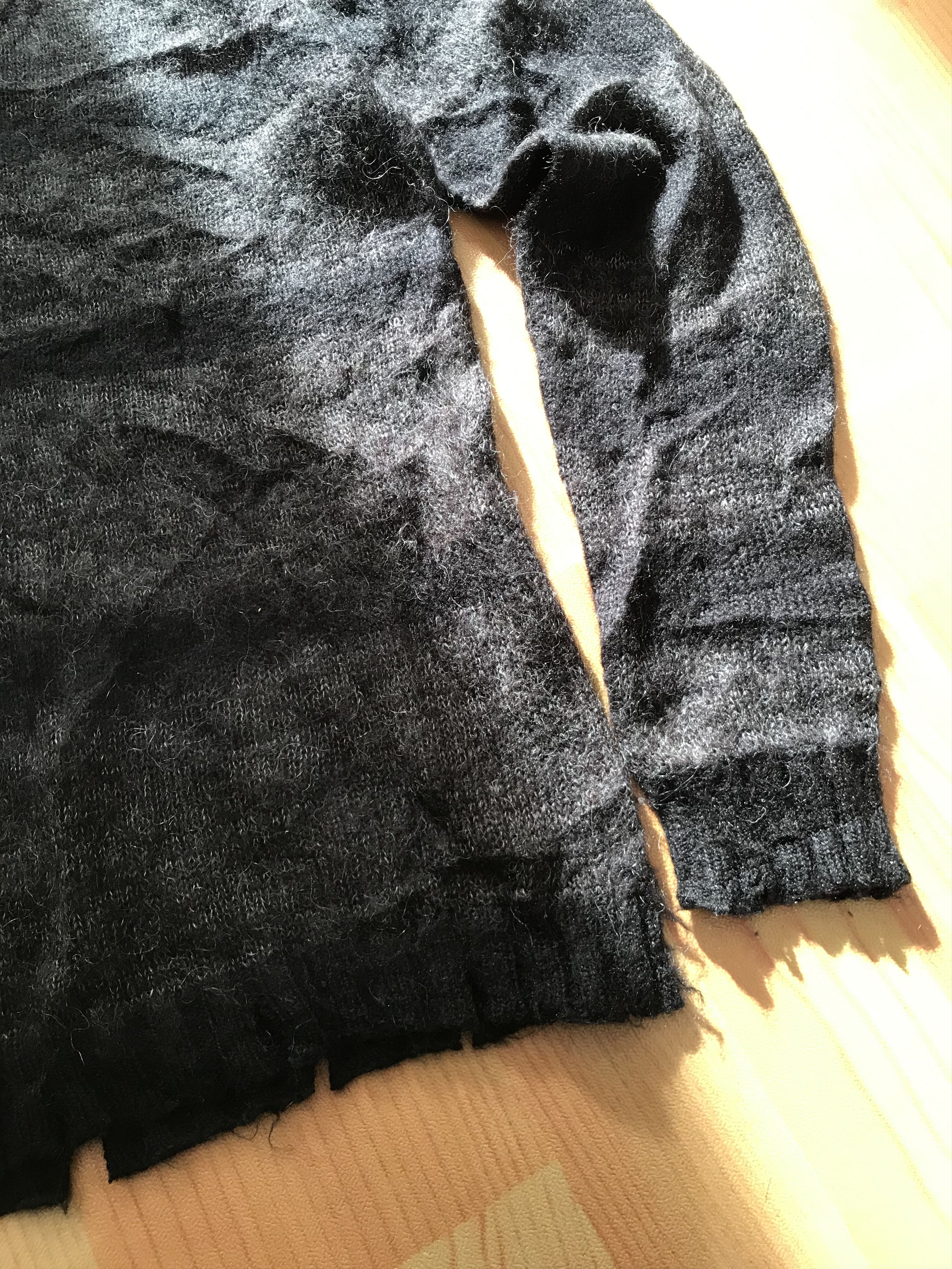 Japanese Brand × Vintage Vintage knit sweatshirts distressed junya style Size US M / EU 48-50 / 2 - 2 Thumbnail