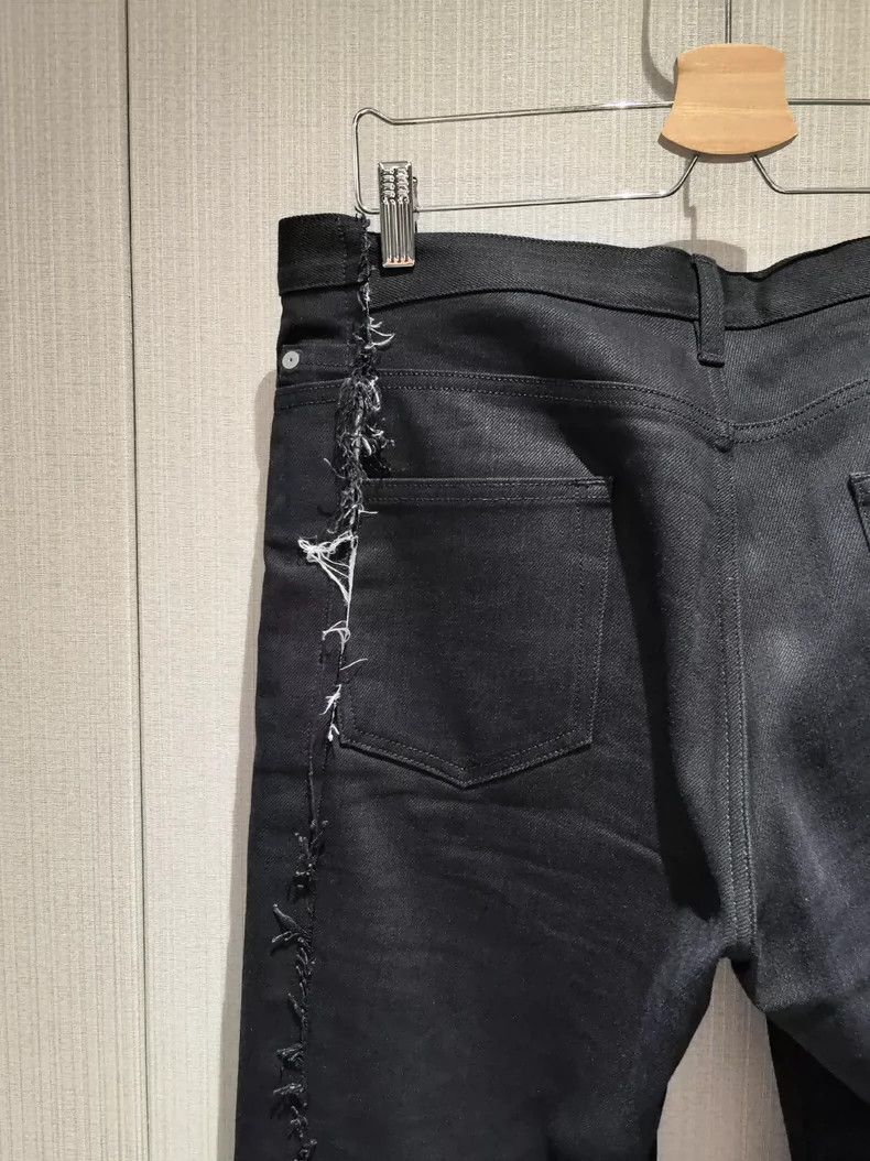 Maison Margiela Black stitching jeans 2502-Nextarrow