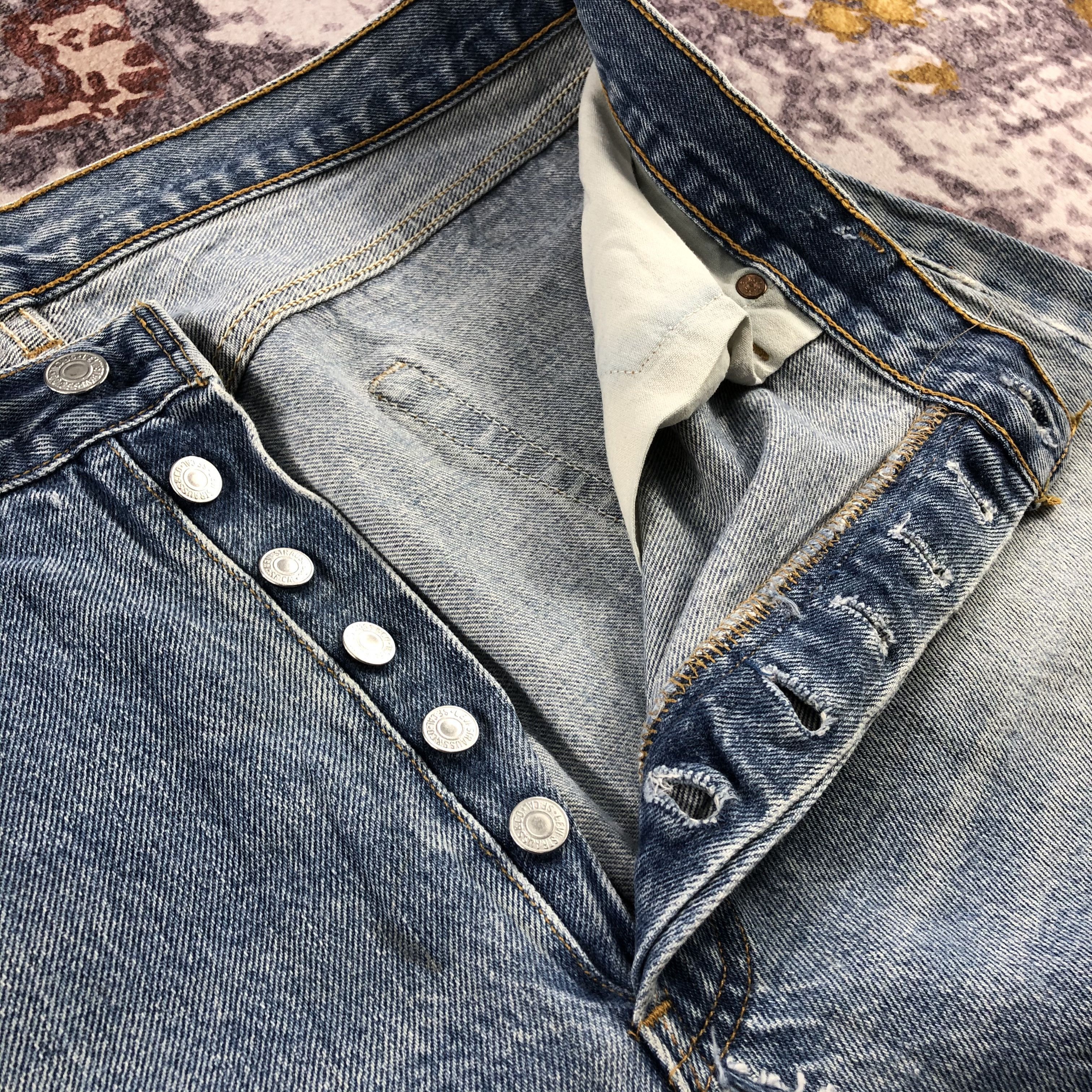 Levi's Vintage 90s Levis 501 Jeans-JM2929 Size US 36 / EU 52 - 12 Thumbnail