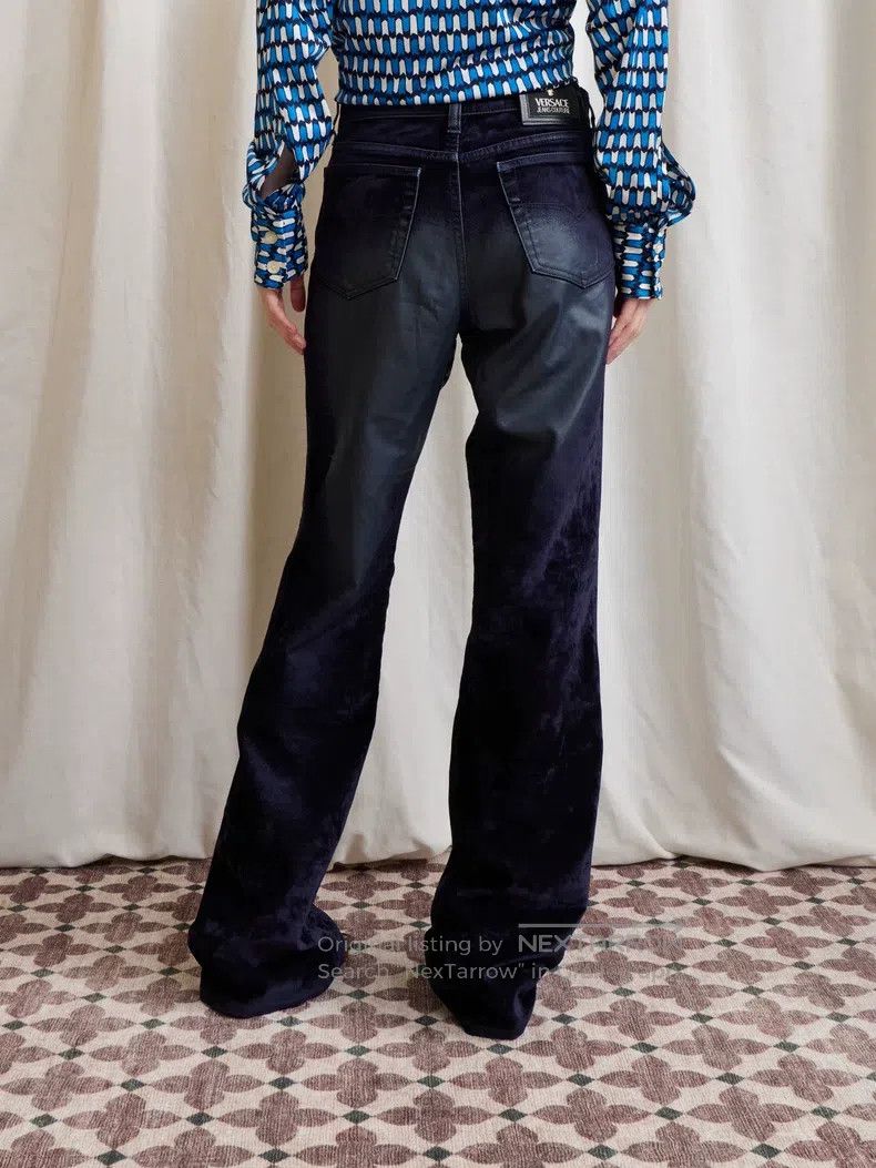 Versace Versace velvet bootcut pants Size US 30 / EU 46 - 5 Thumbnail