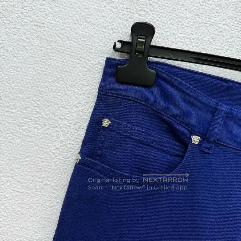 Versace Versace Men's Casual Denim Pants in Dark Blue . Size US 32 / EU 48 - 4 Thumbnail