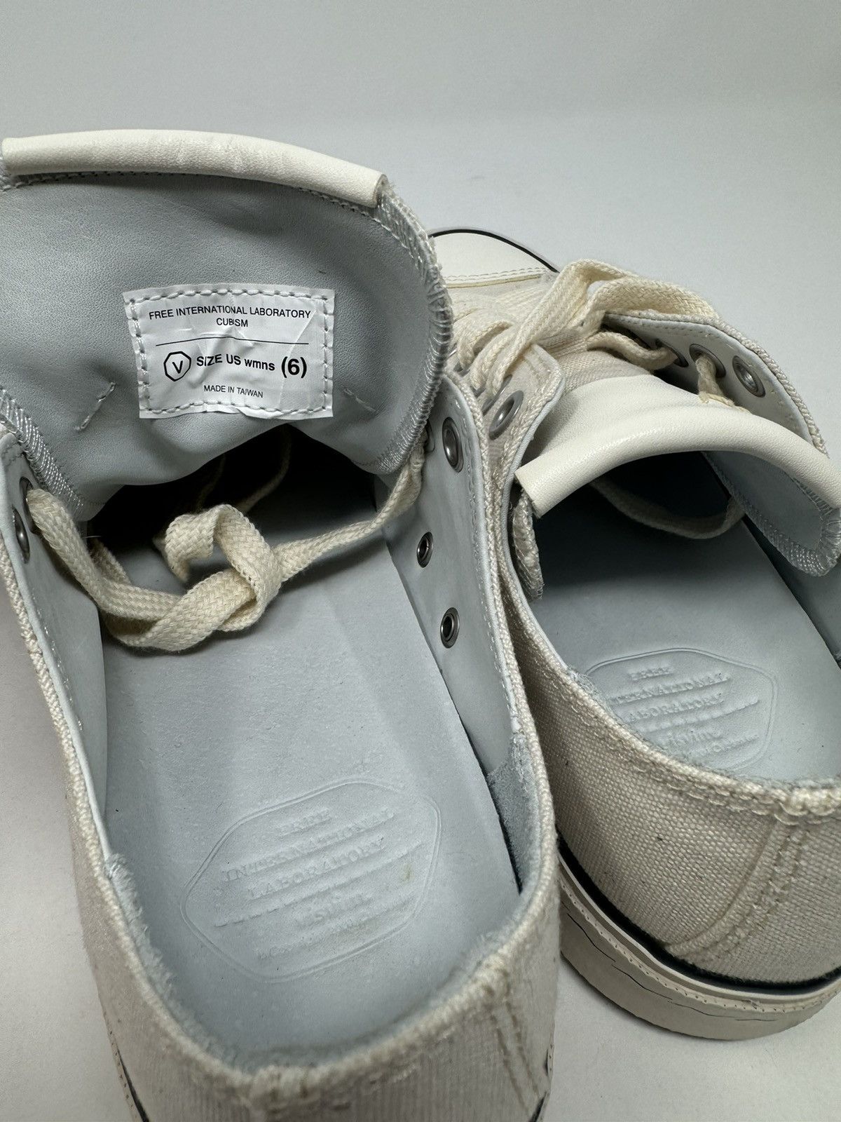 Visvim Skagway Lo Canvas W - Ivory Size US 6 / IT 36 - 10 Thumbnail