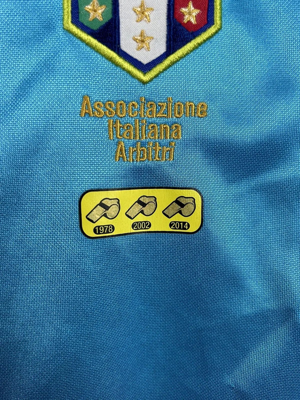 Diadora Vintage Diadora Italy 2014 Referee Sportswear Jersey Blue Size US S / EU 44-46 / 1 - 3 Thumbnail