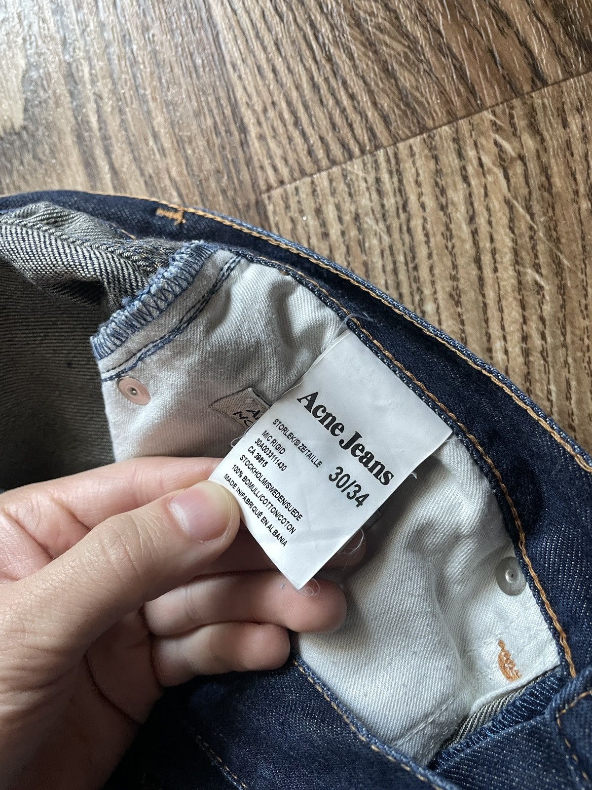 Acne Studios Acne Jeans Straight Jeans Size US 30 / EU 46 - 5 Thumbnail