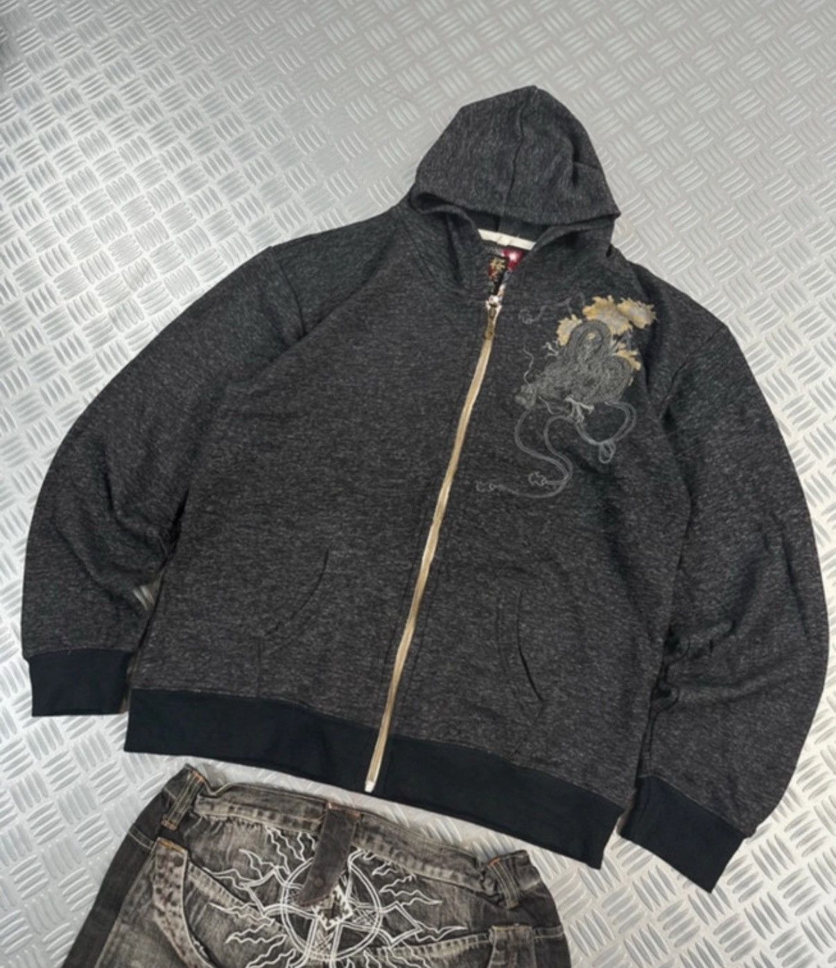 Designer × Japanese Brand × Vintage Sukajan Souvenir Bullet noise karakuri tamashi Jacket Size US XXL / EU 58 / 5 - 1 Thumbnail