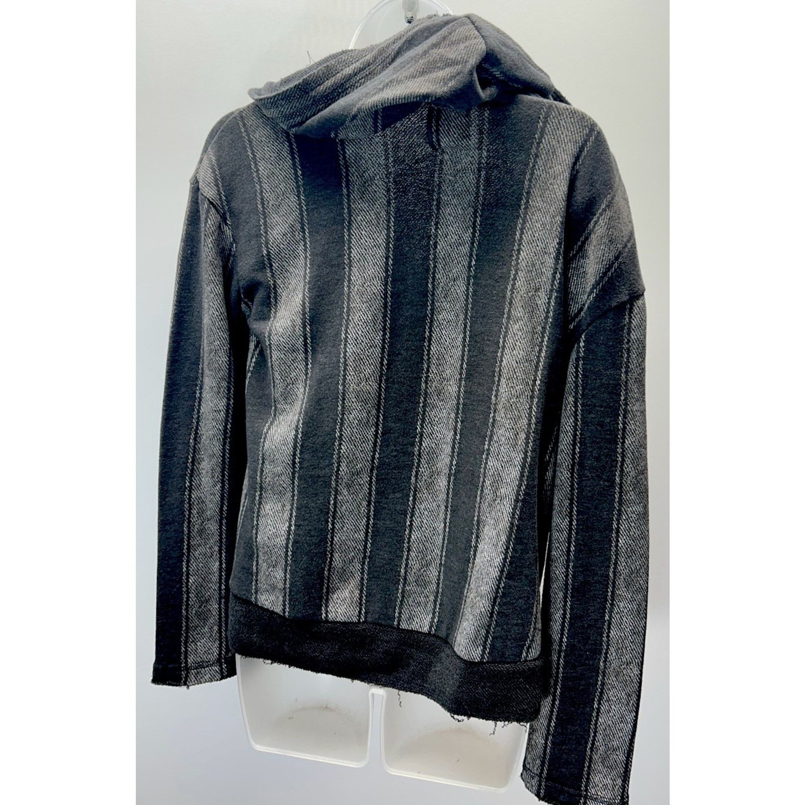 Billabong Billabong Hoodie Terry Pullover Grey Beach Stripe SP NWT Size S / US 4 / IT 40 - 4 Thumbnail