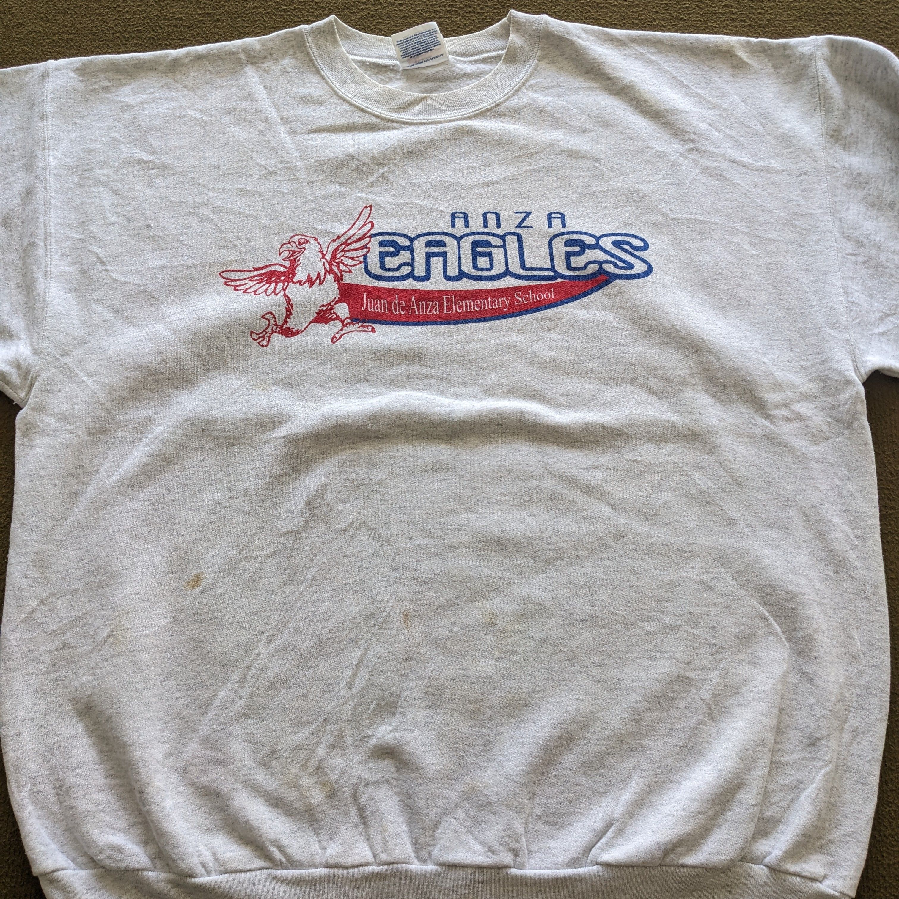 Vintage Vintage ANZA EAGLES American College Sweatshirt Size US L / EU 52-54 / 3 - 2 Thumbnail